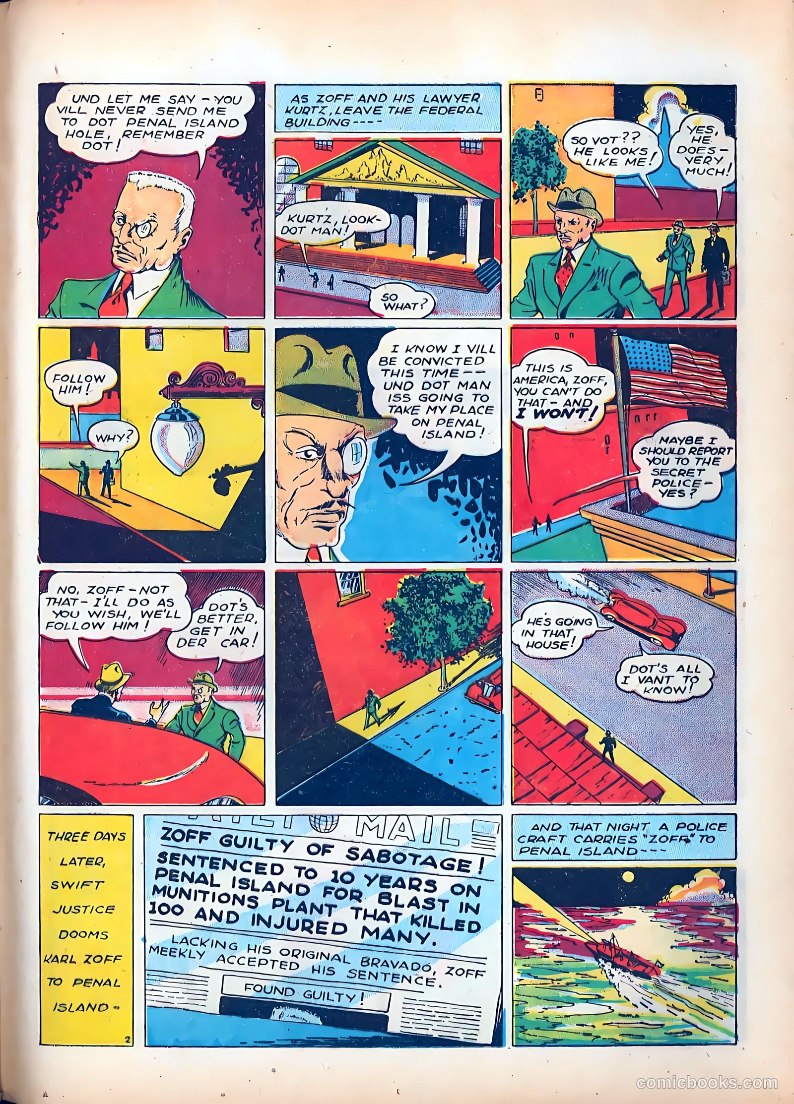 Smash Comics #23 — page 61 of 68