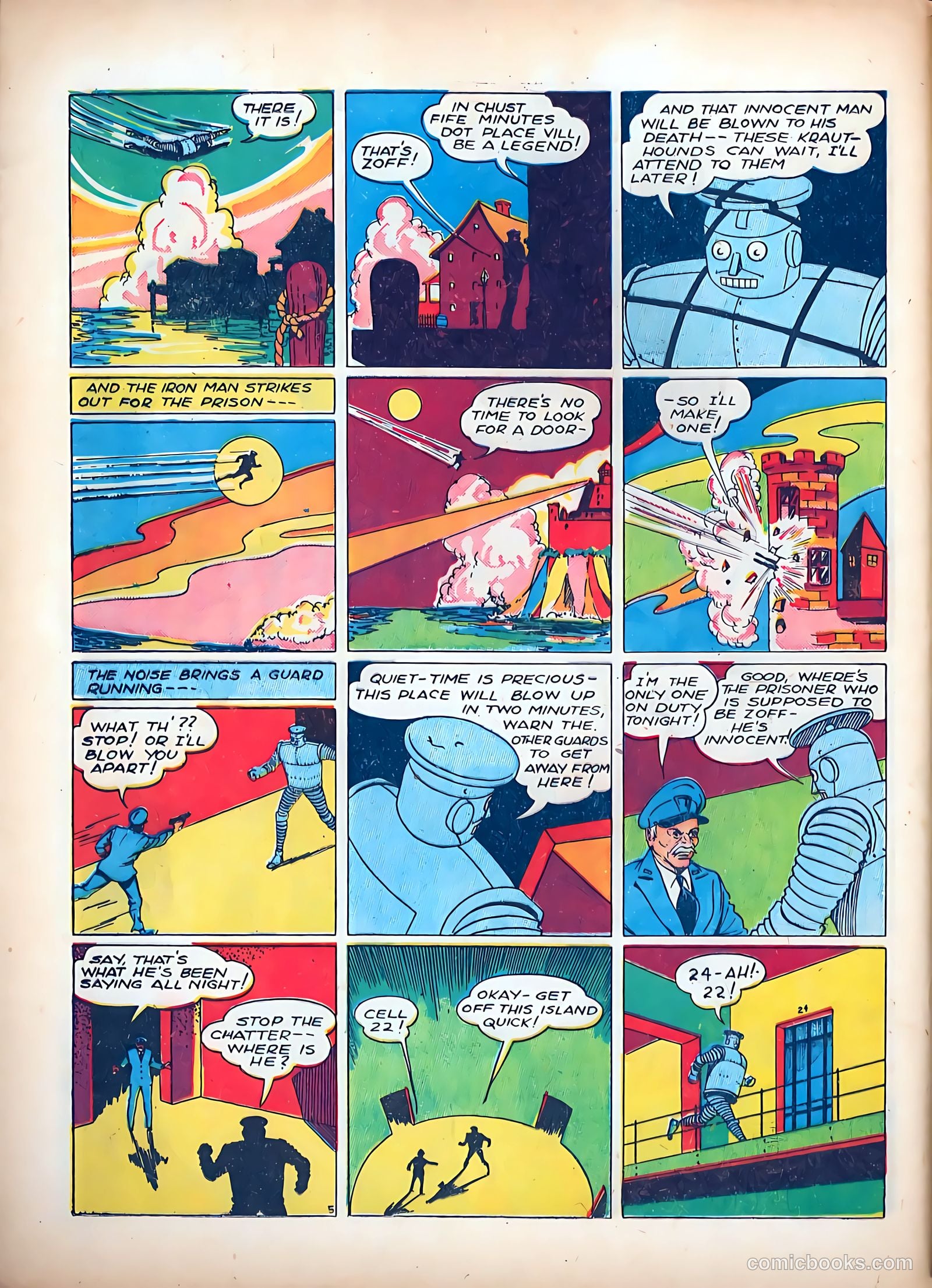 Smash Comics #23 — page 64 of 68