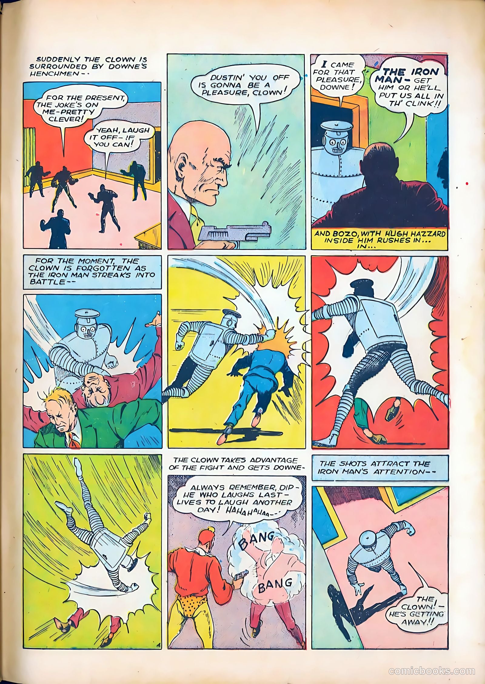 Smash Comics #25 — page 64 of 69