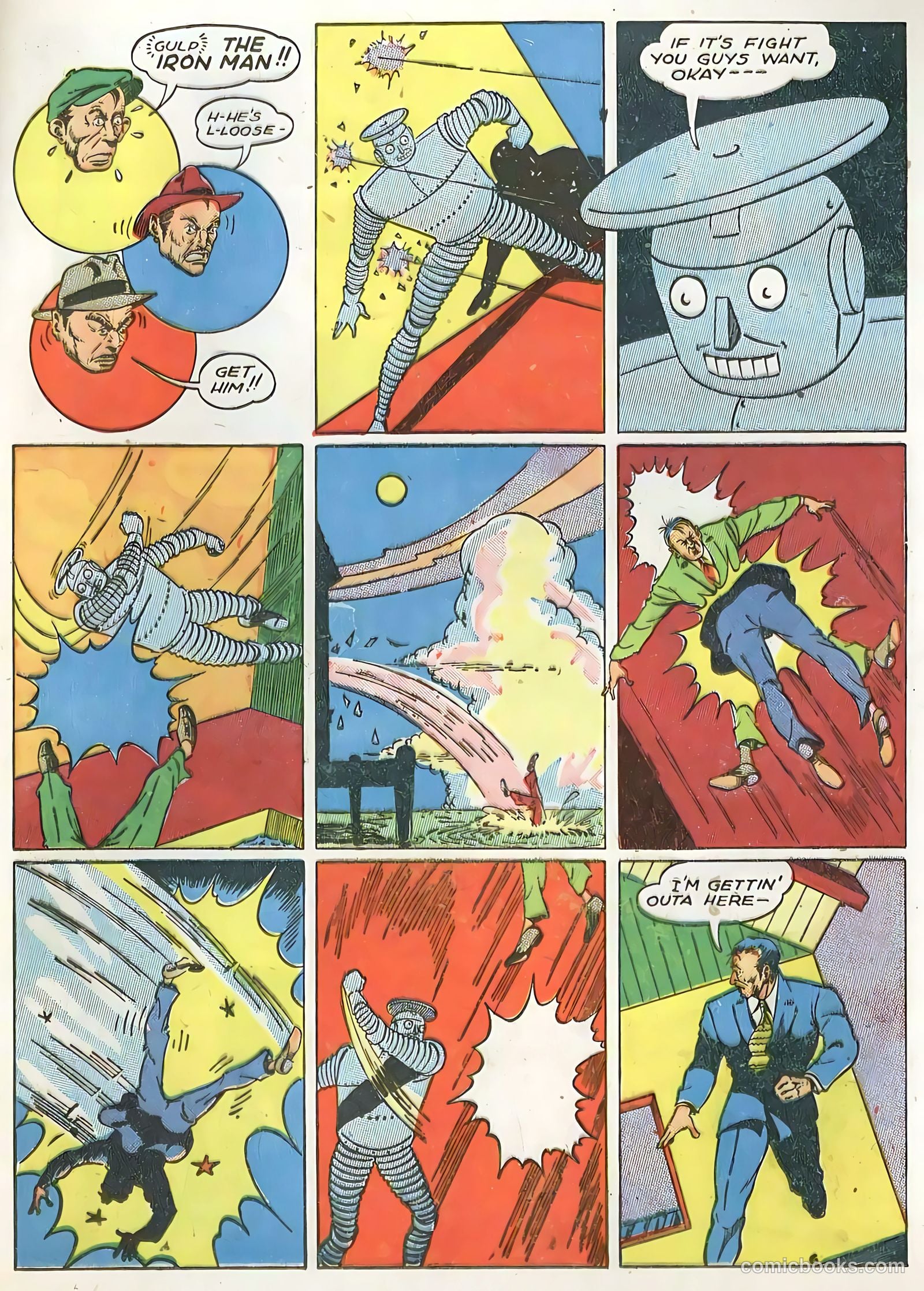 Smash Comics #28 — page 64 of 65