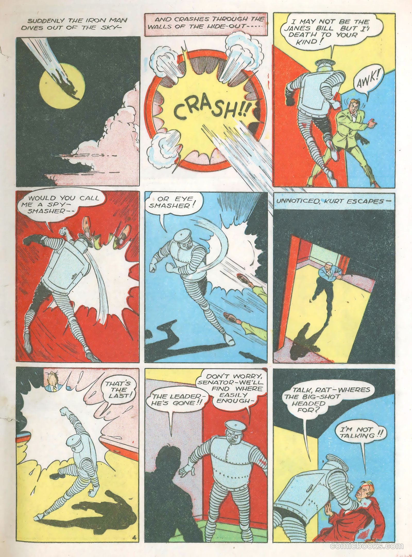 Smash Comics #29 — page 63 of 68