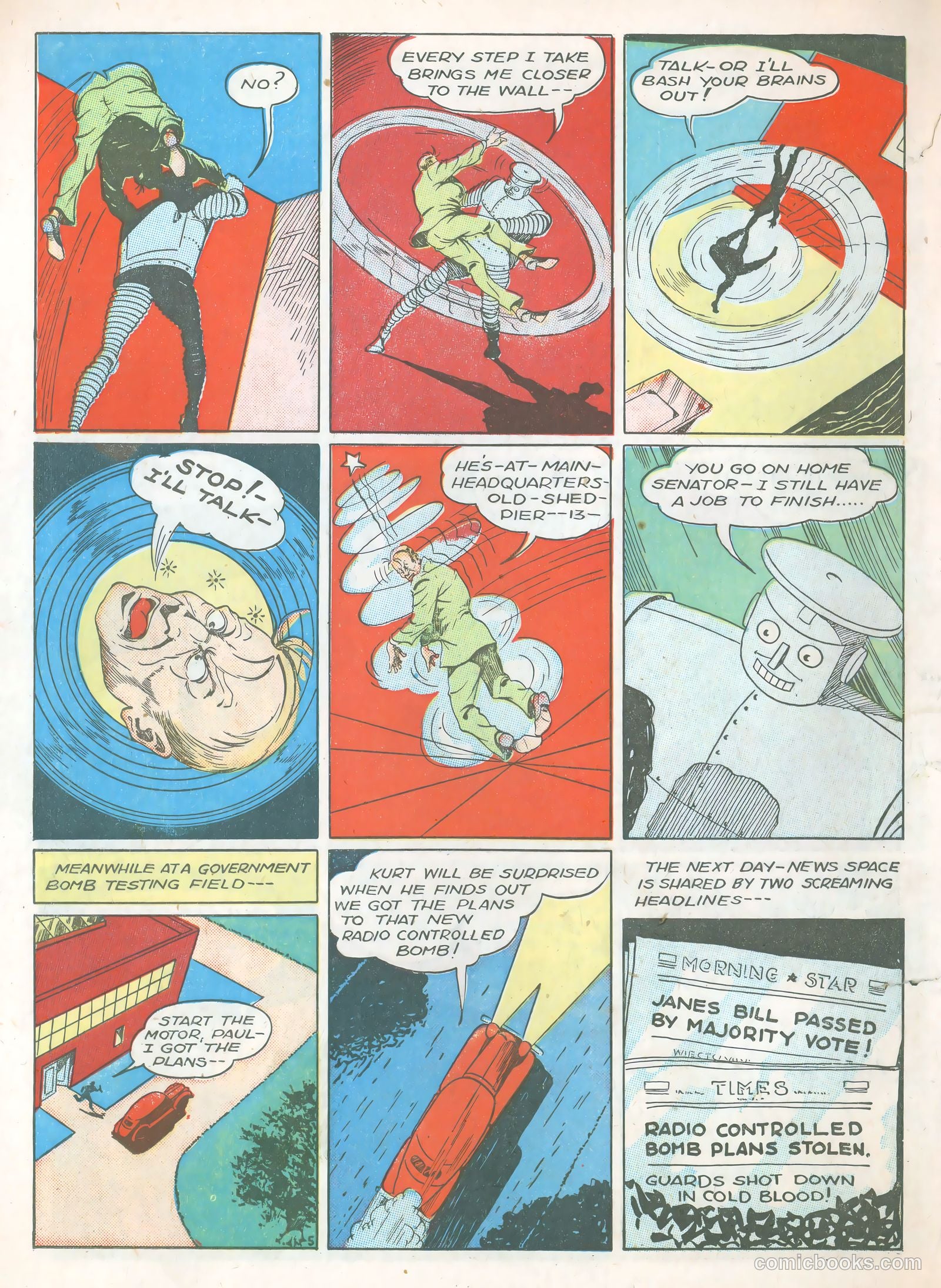 Smash Comics #29 — page 64 of 68