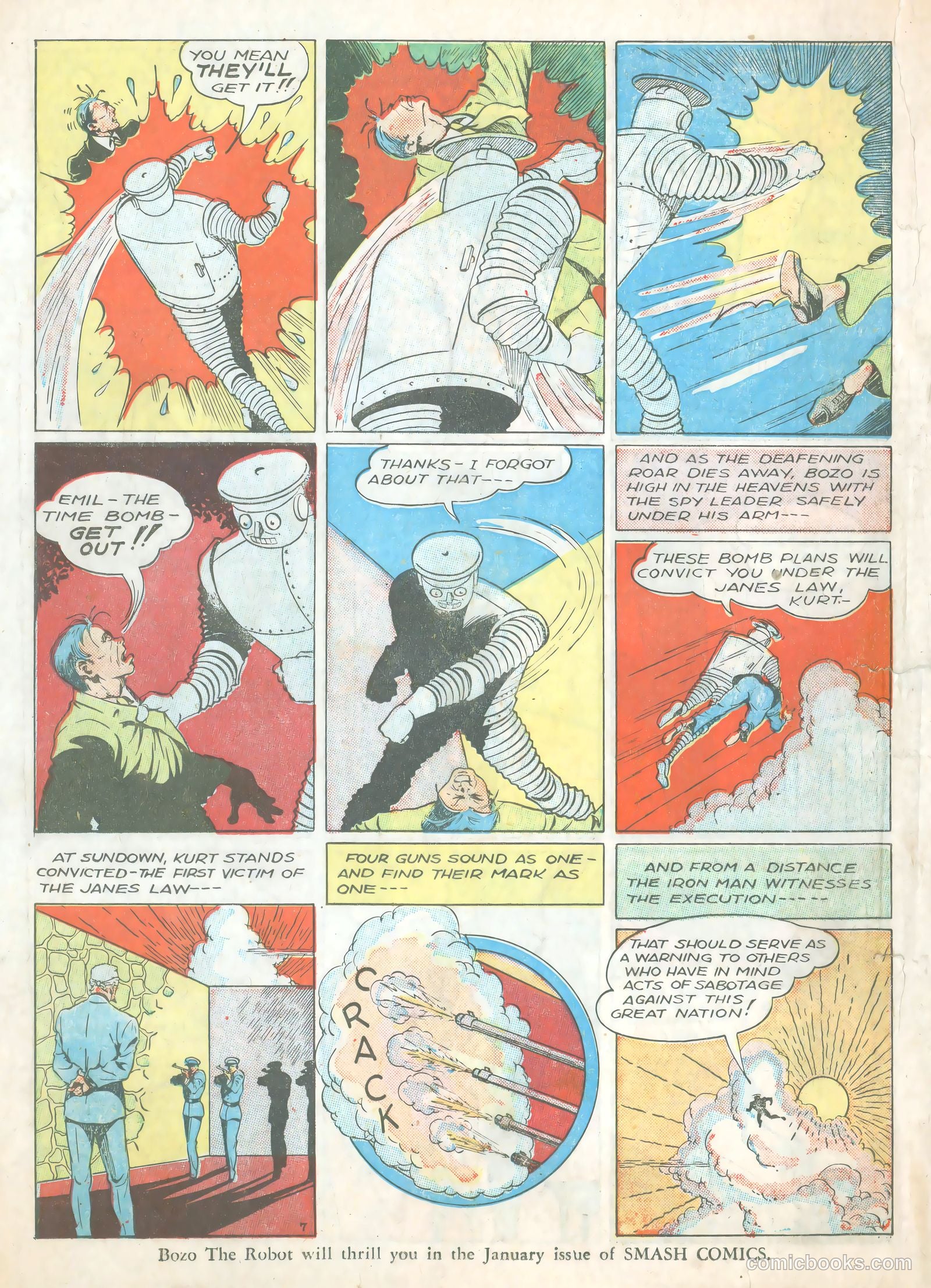 Smash Comics #29 — page 66 of 68
