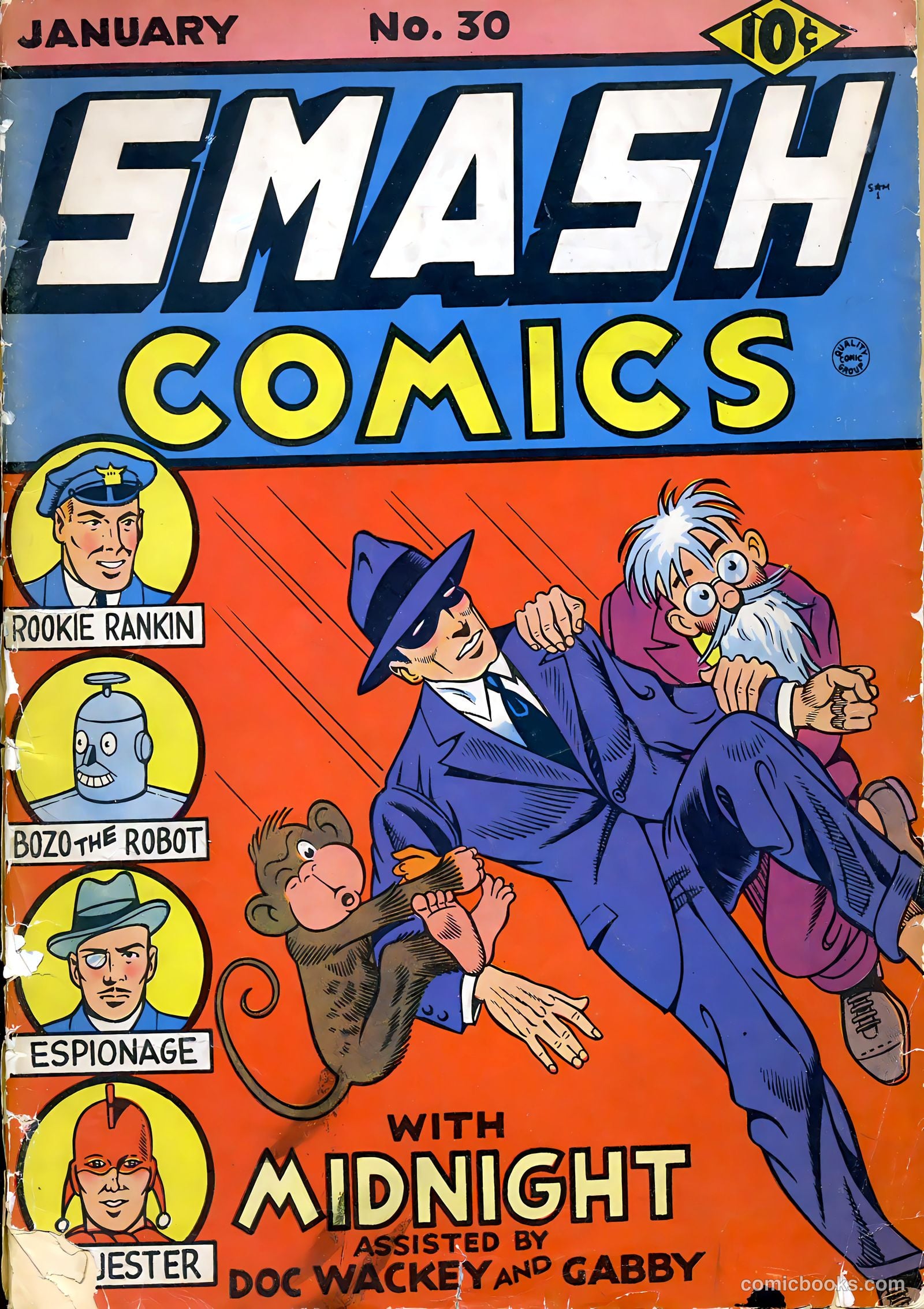 Smash Comics #30 — page 1 of 68