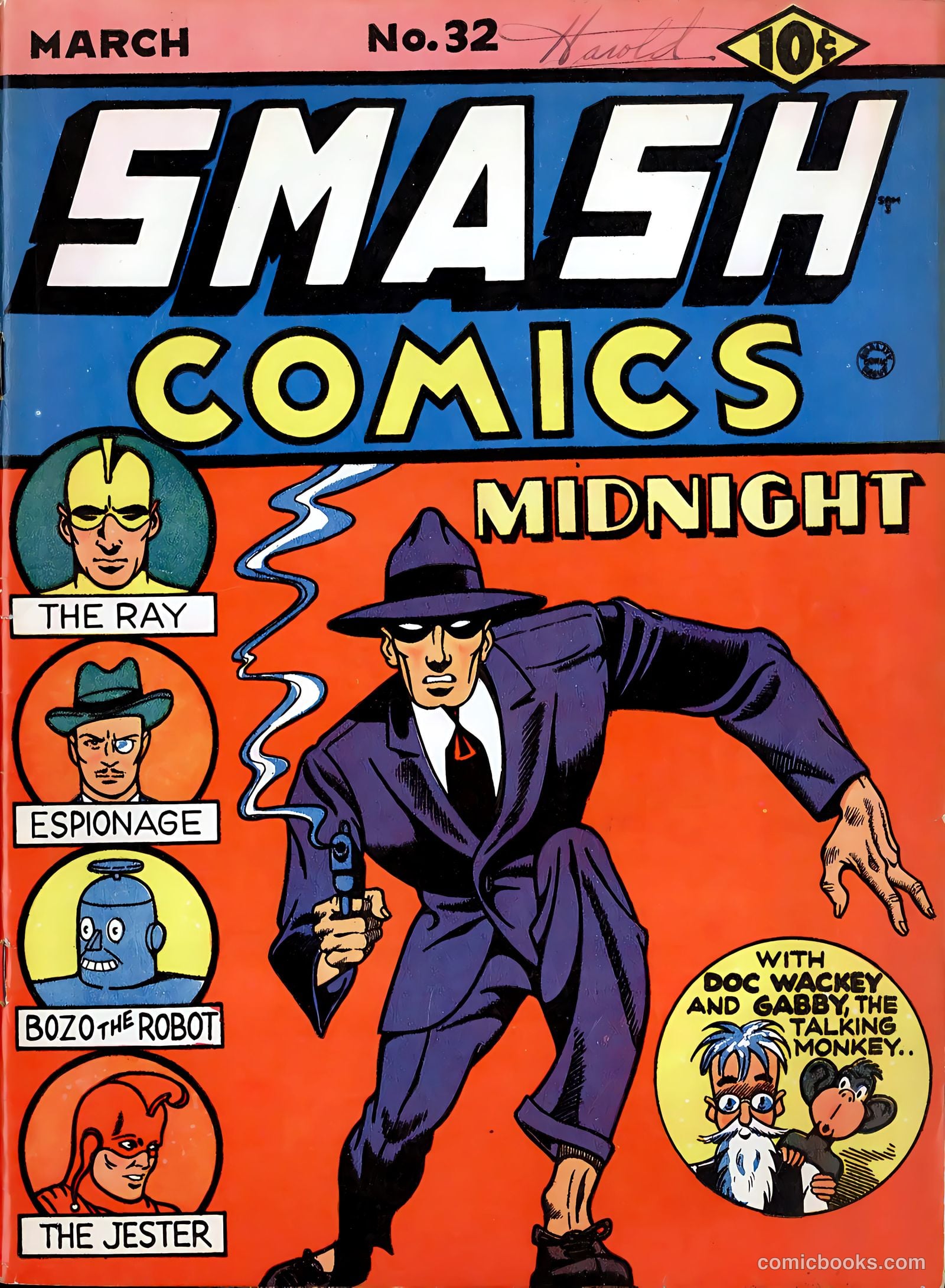 Smash Comics #32 — page 1 of 67