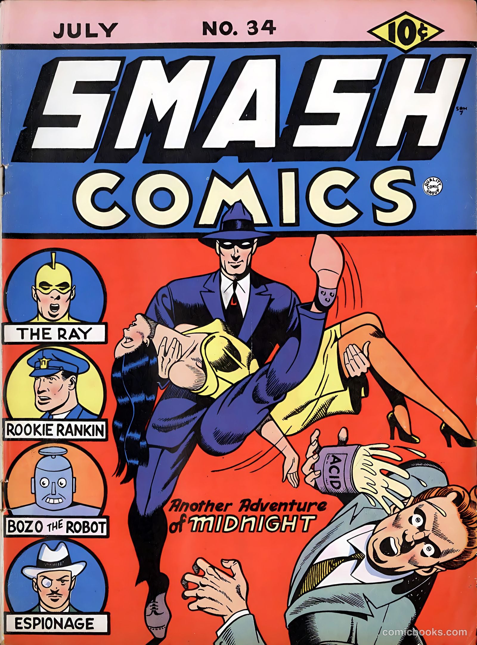 Smash Comics #34 — page 1 of 68