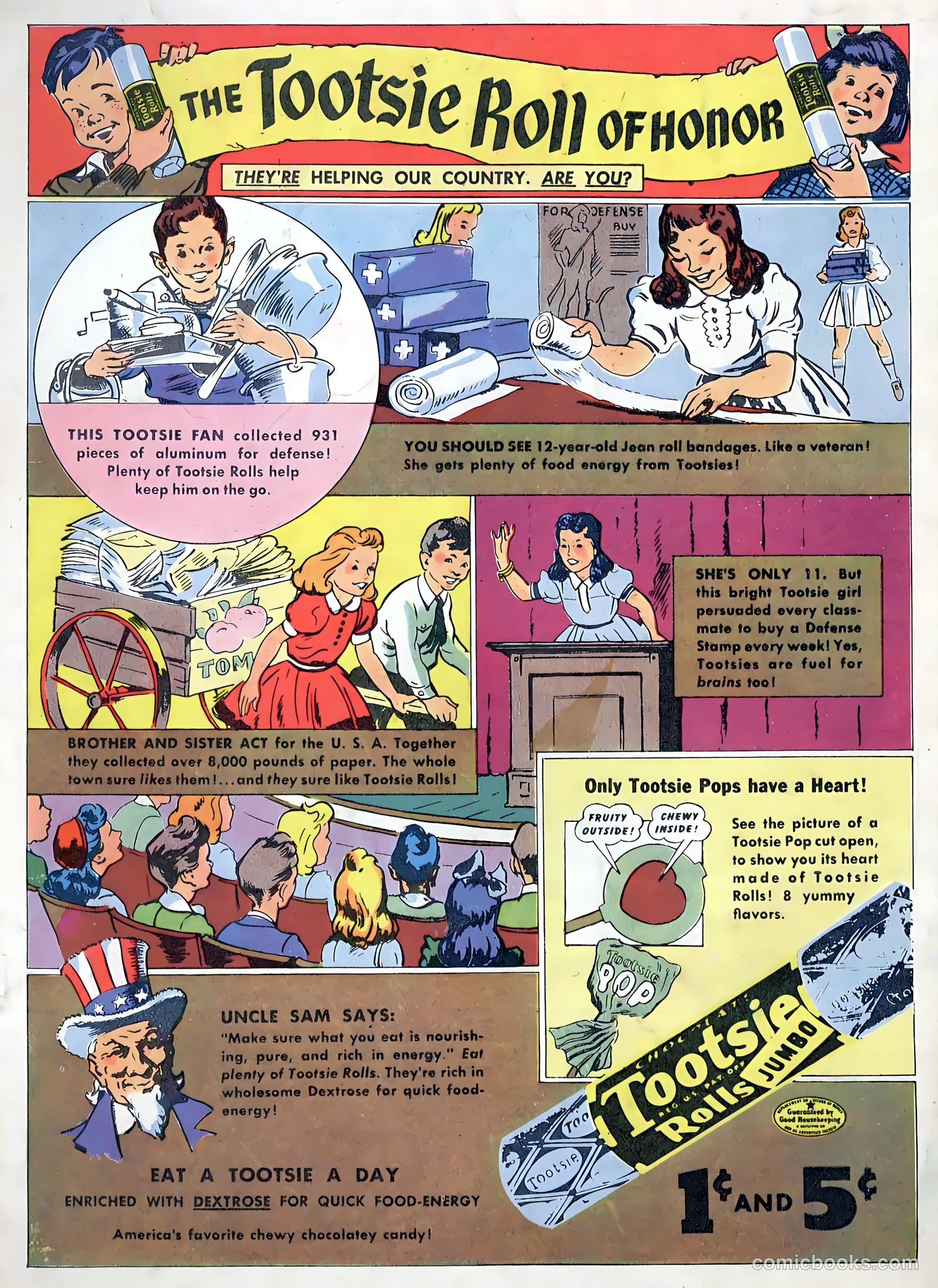 Smash Comics #35 — page 68 of 68