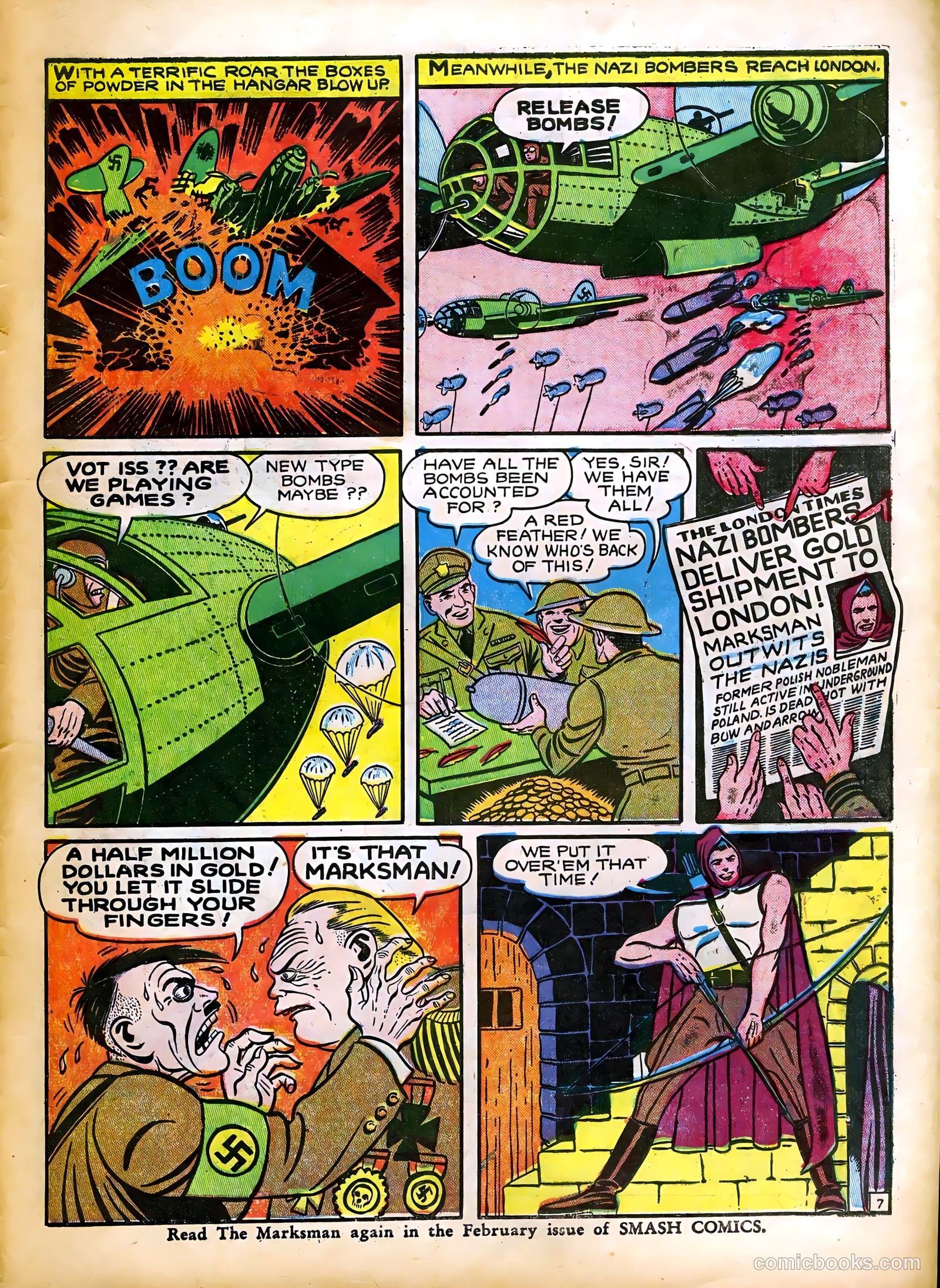 Smash Comics #39 — page 60 of 69