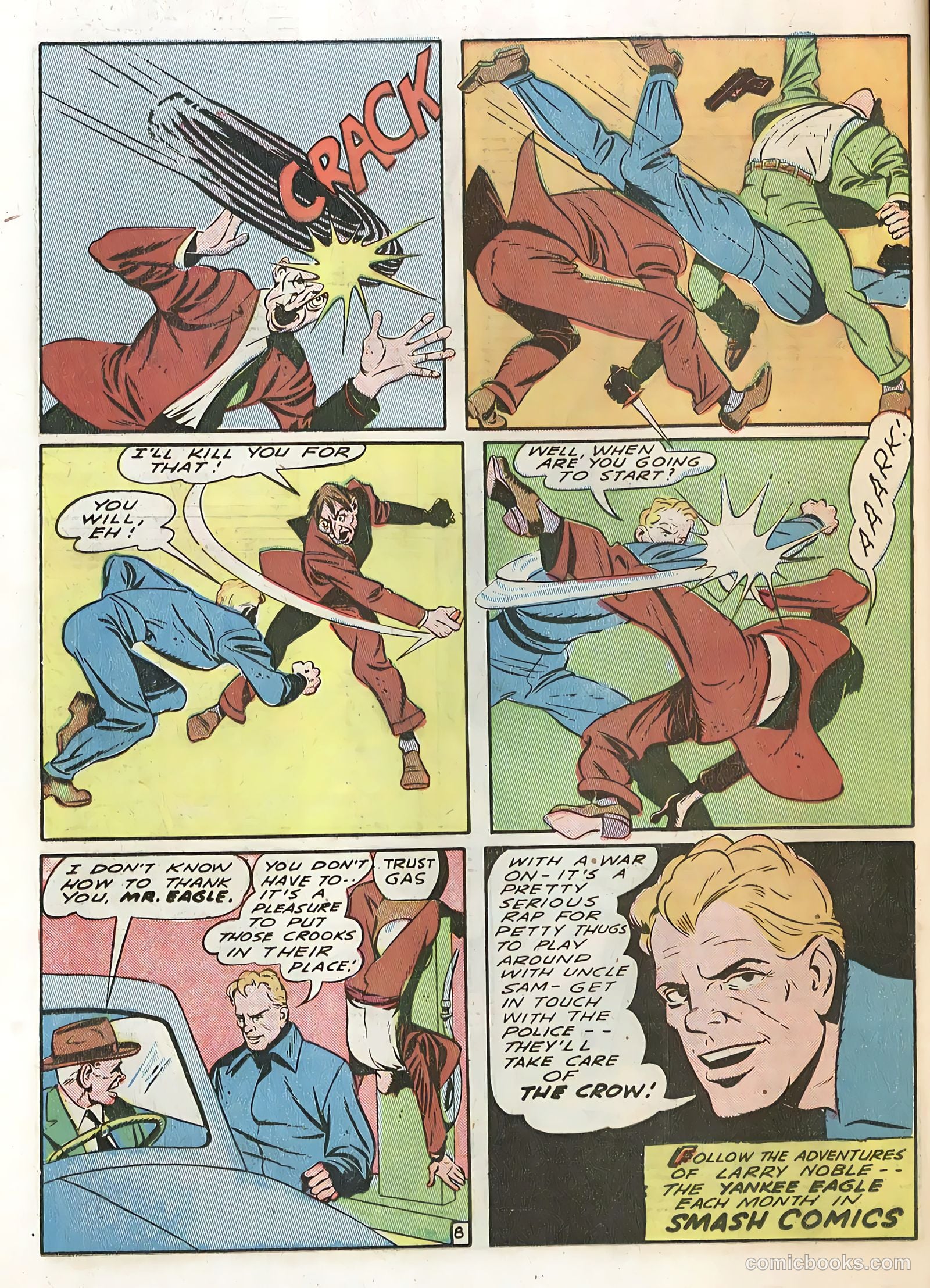 Smash Comics #40 — page 66 of 68