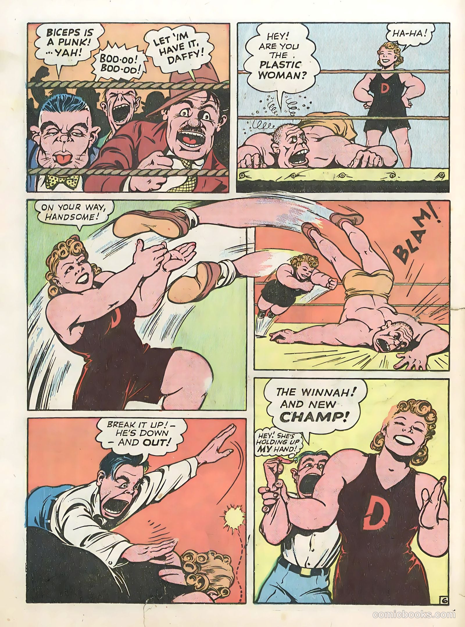 Smash Comics #42 — page 58 of 68