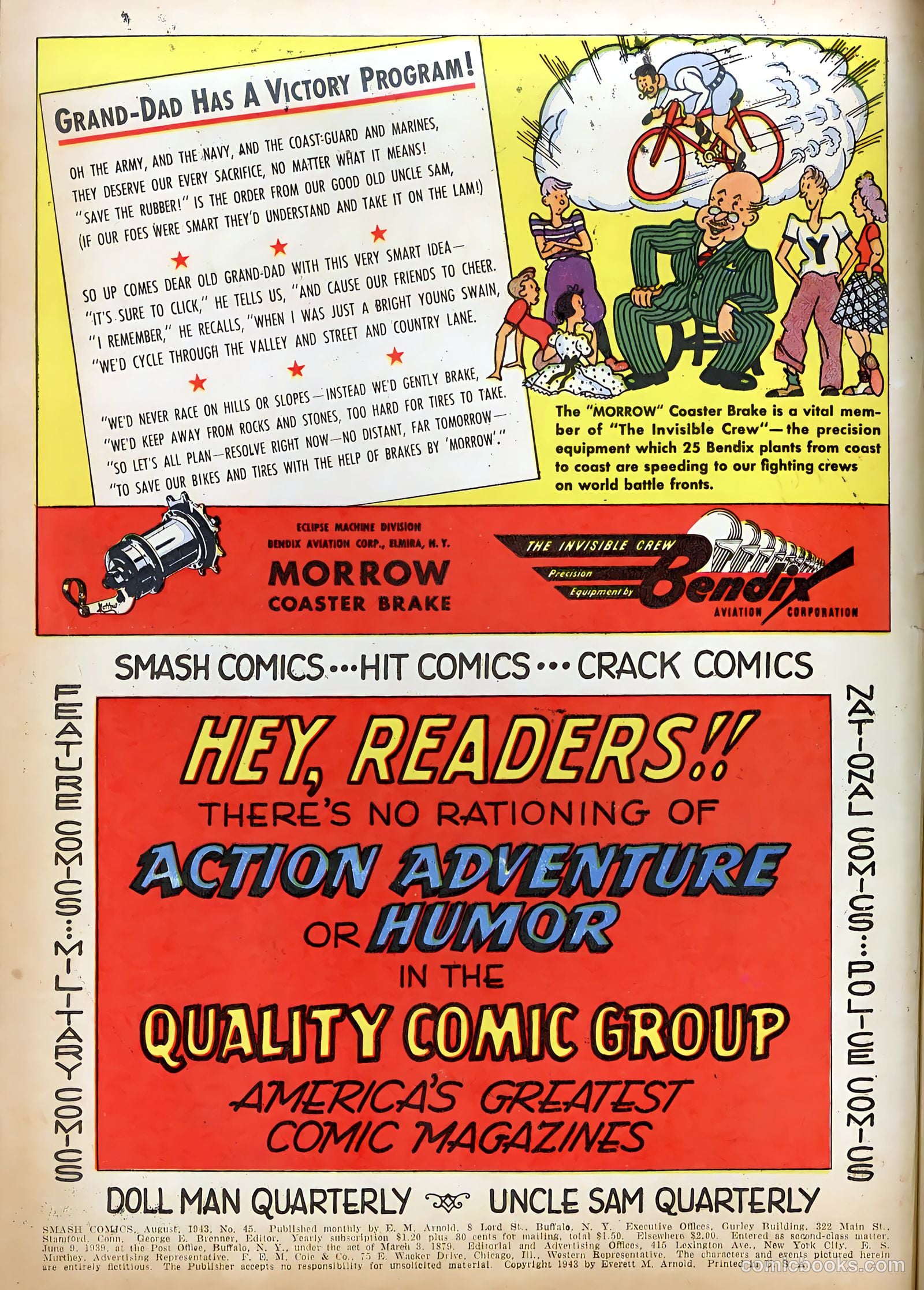Smash Comics #45 — page 2 of 68