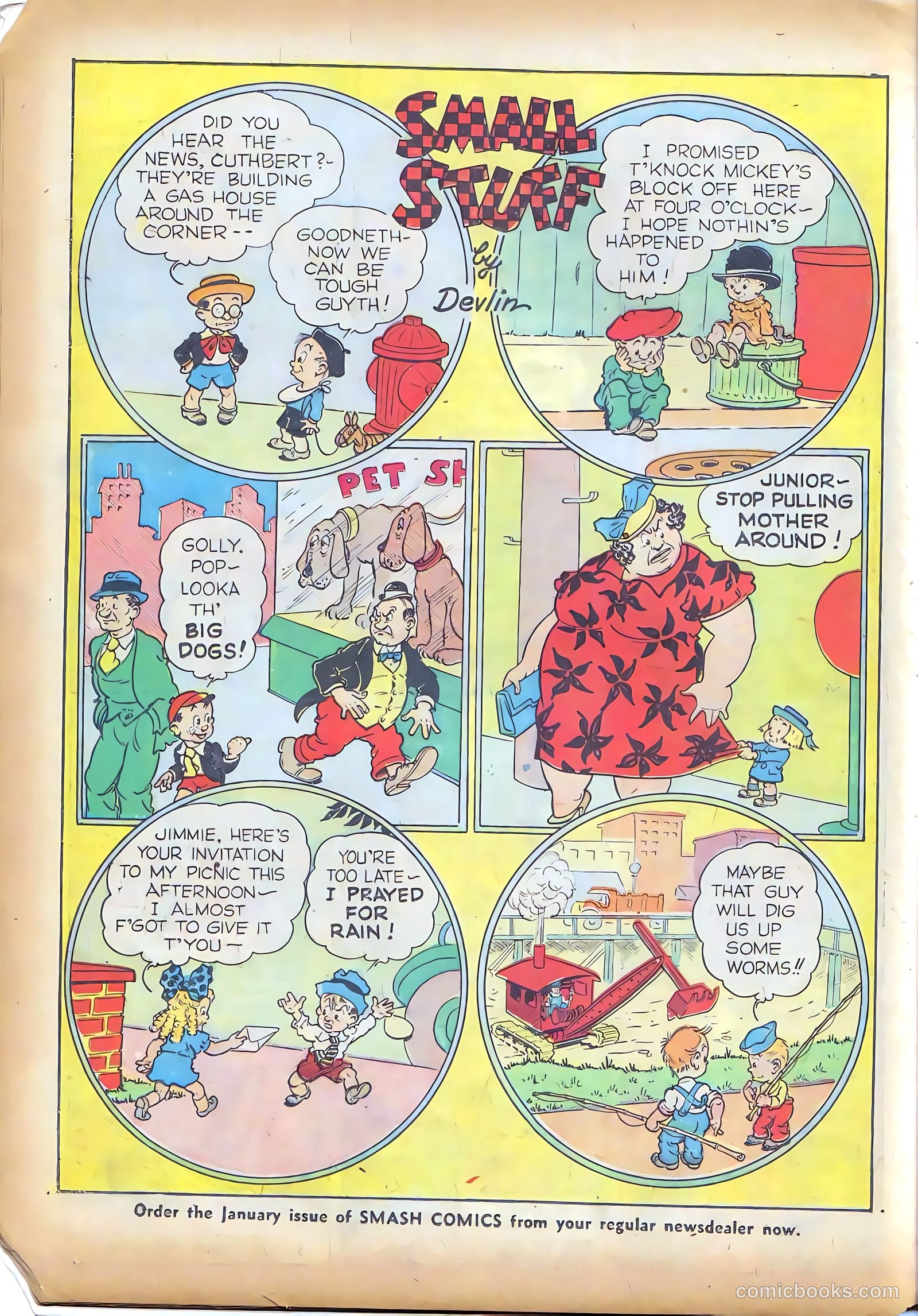 Smash Comics #5 — page 18 of 68