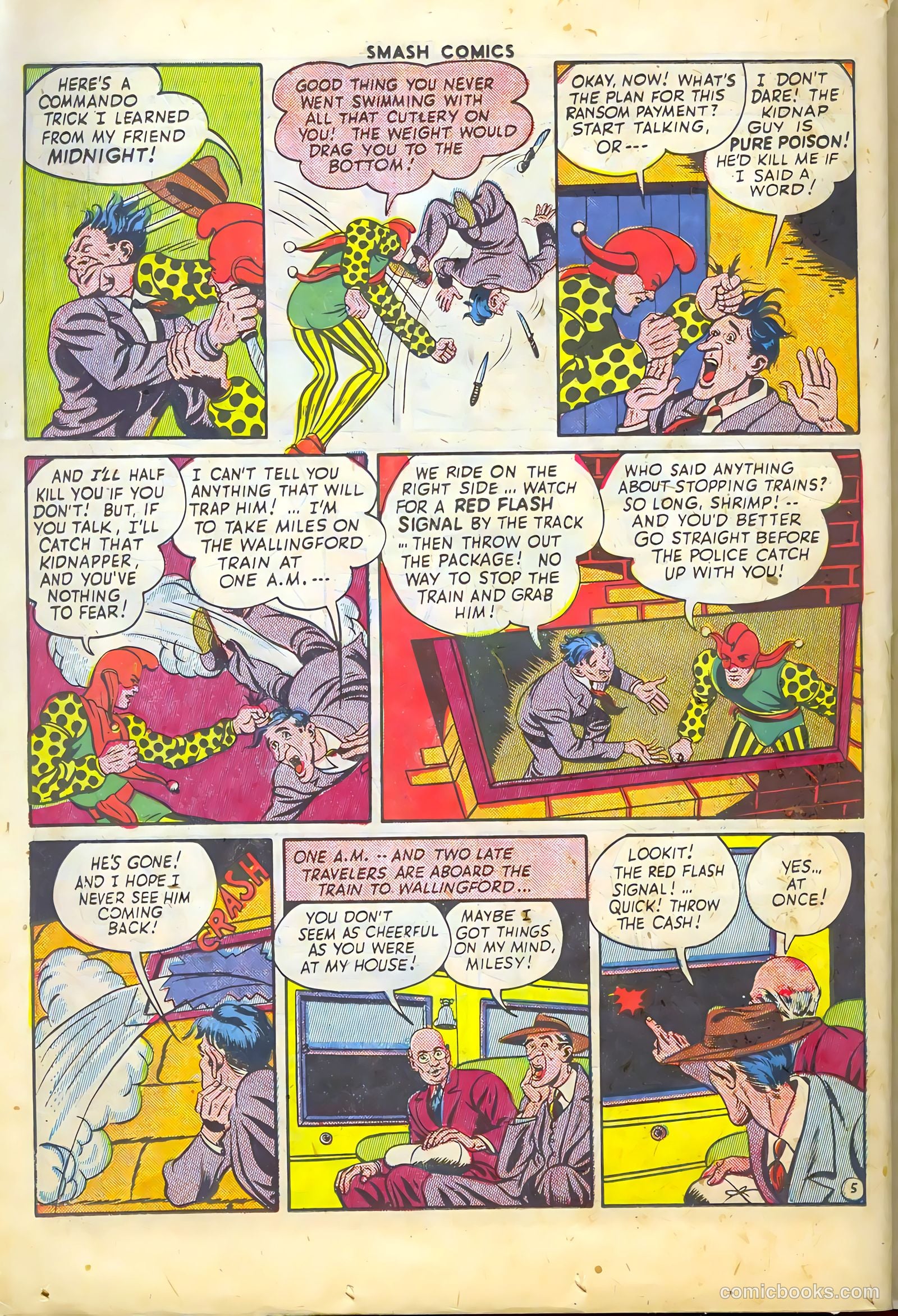 Smash Comics #50 — page 56 of 60