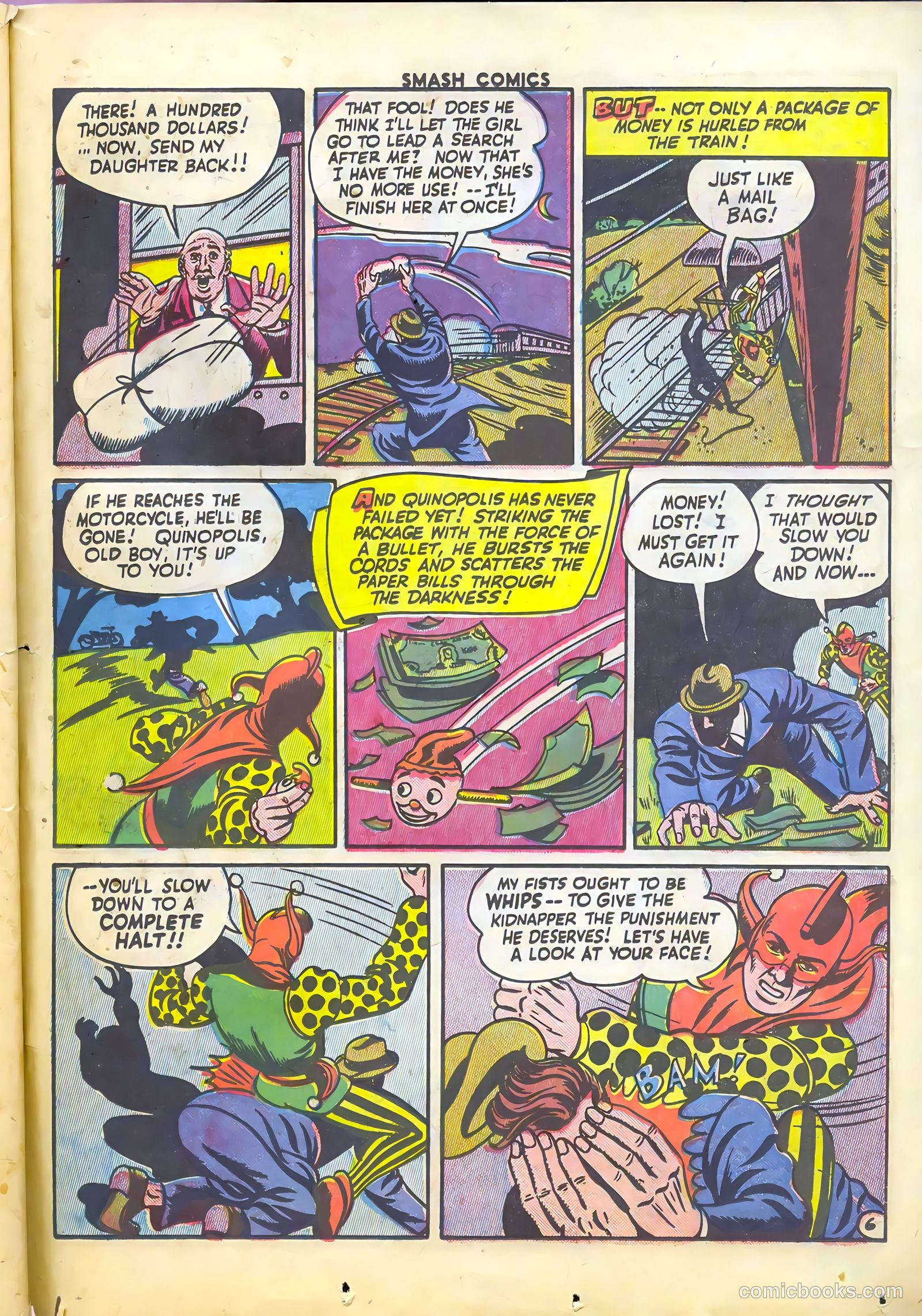 Smash Comics #50 — page 57 of 60