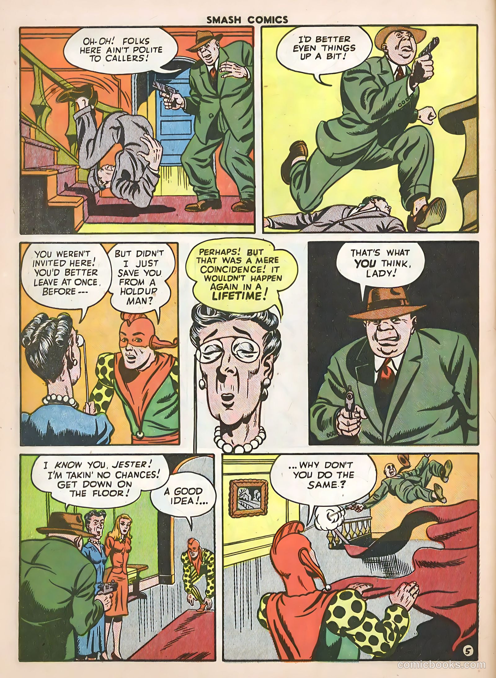 Smash Comics #51 — page 56 of 60