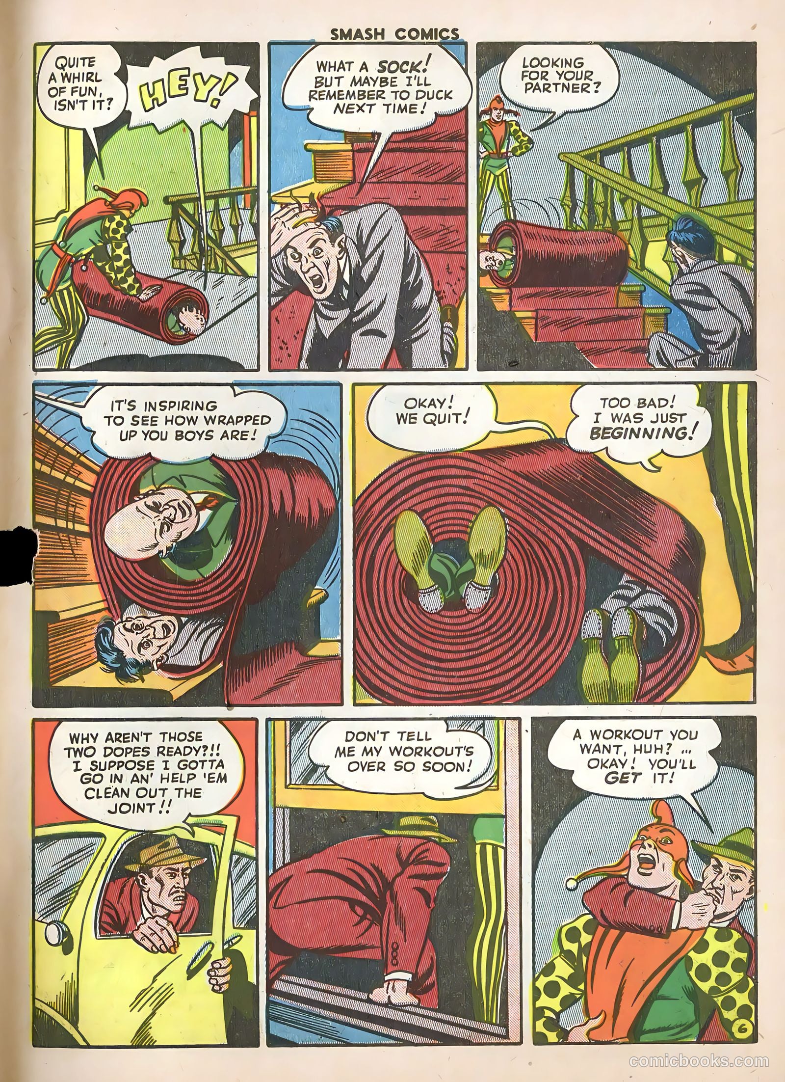 Smash Comics #51 — page 57 of 60