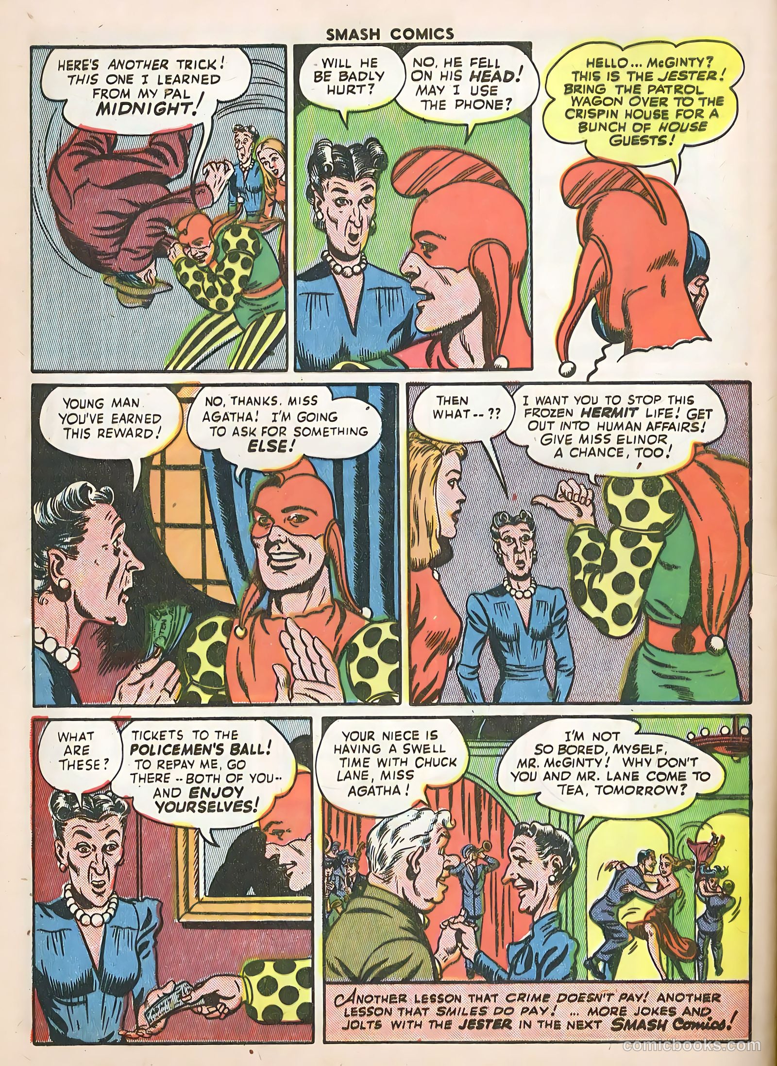 Smash Comics #51 — page 58 of 60