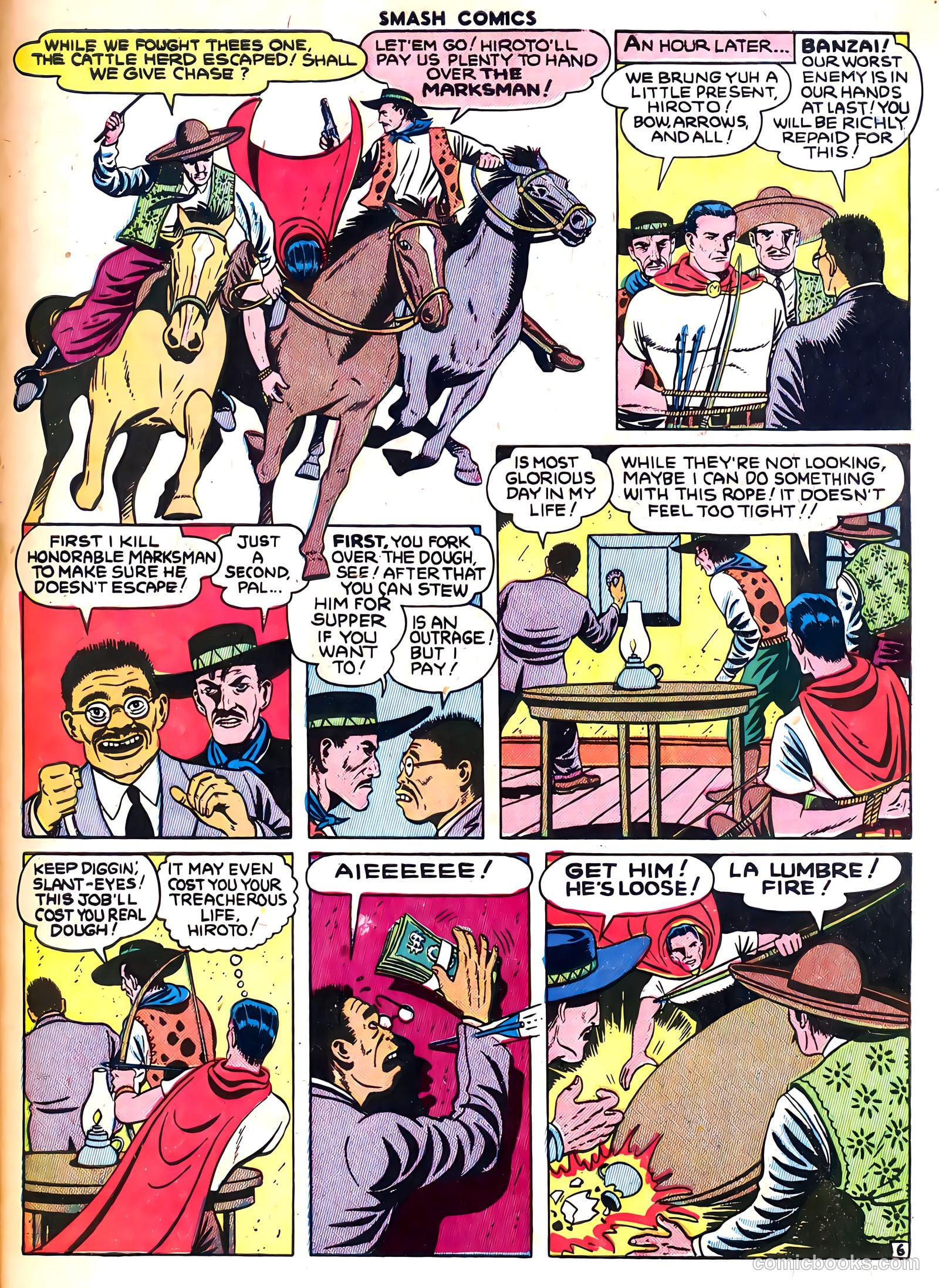 Smash Comics #52 — page 57 of 60