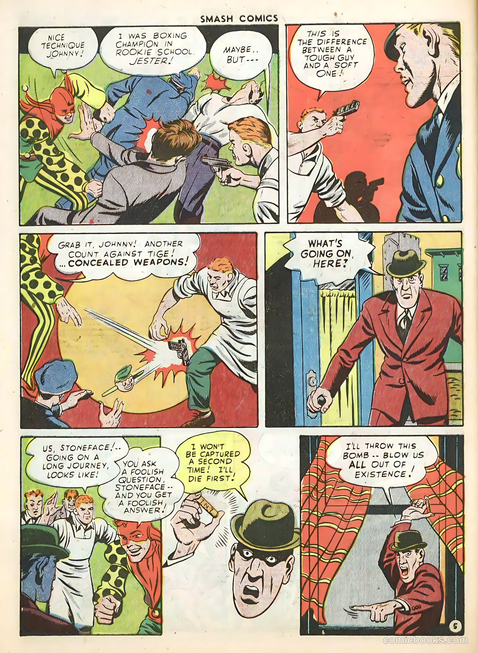 Smash Comics #53 — page 56 of 60