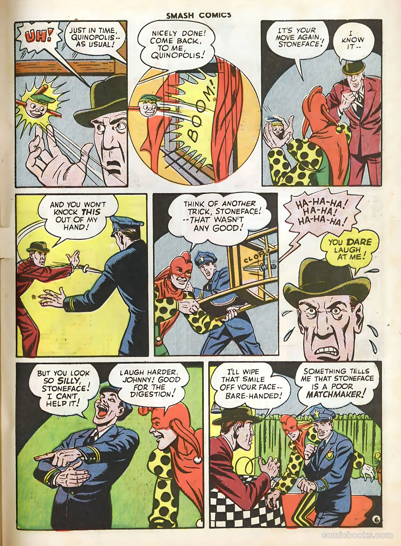 Smash Comics #53 — page 57 of 60