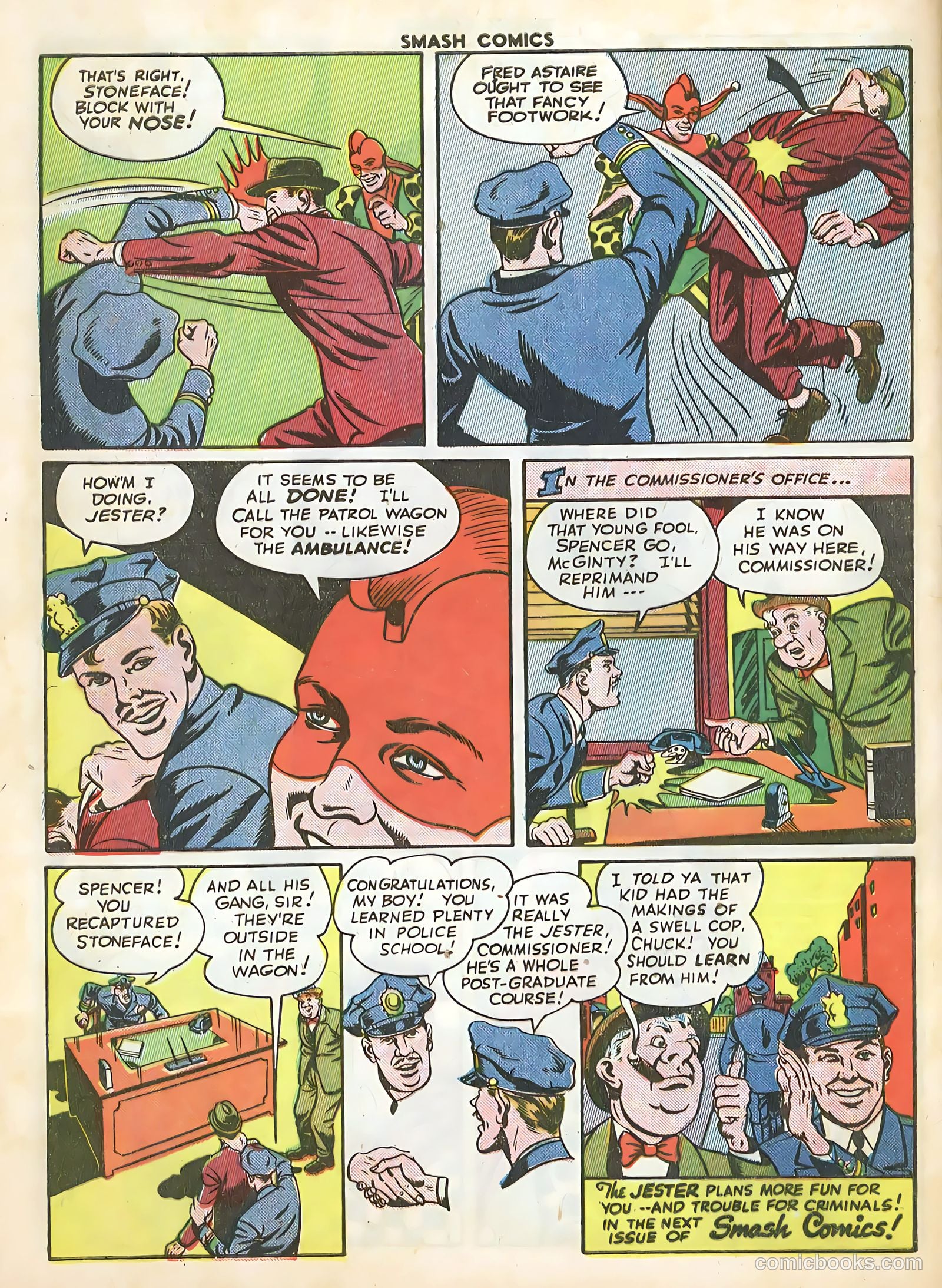 Smash Comics #53 — page 58 of 60