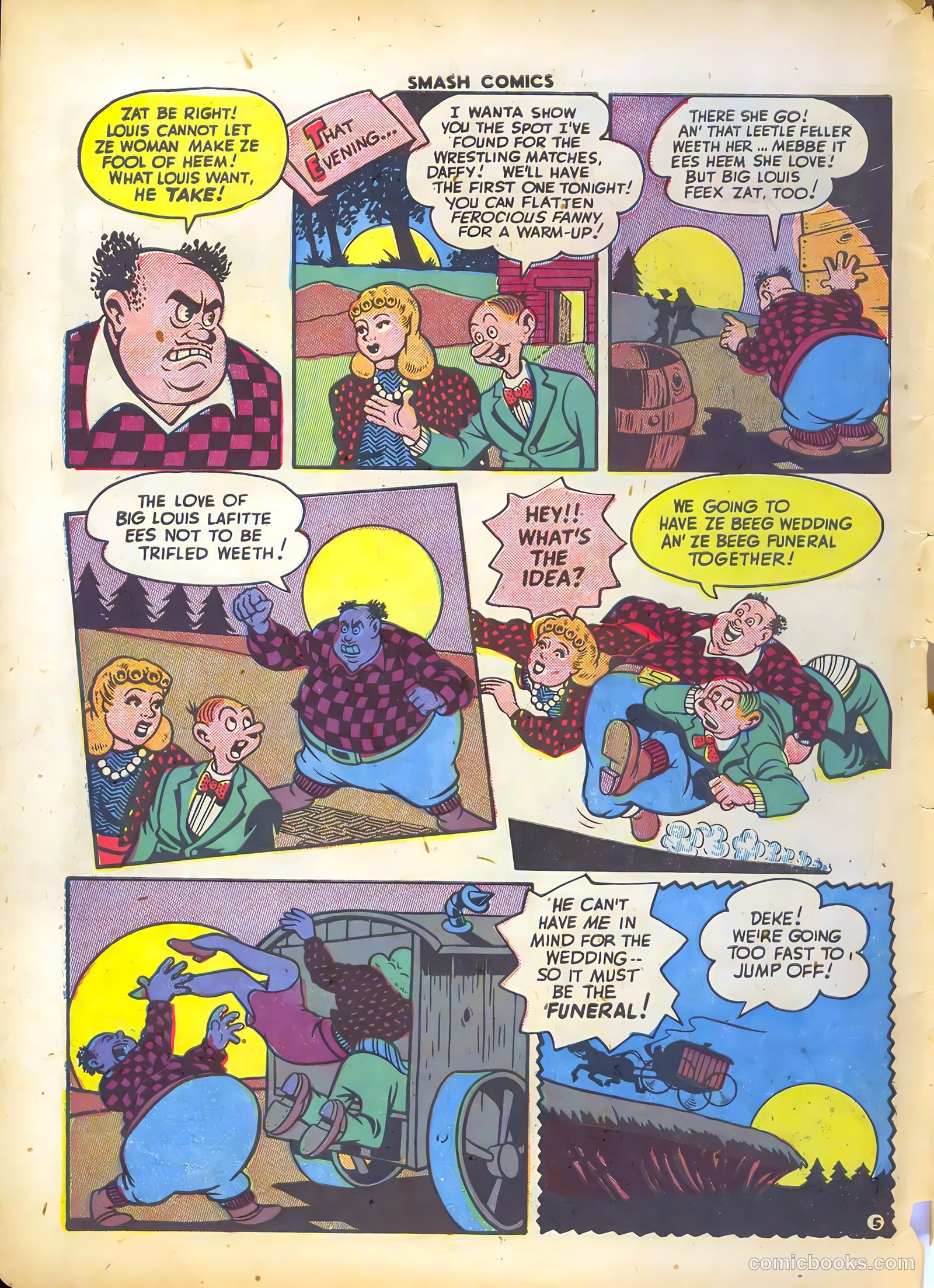 Smash Comics #54 — page 56 of 60