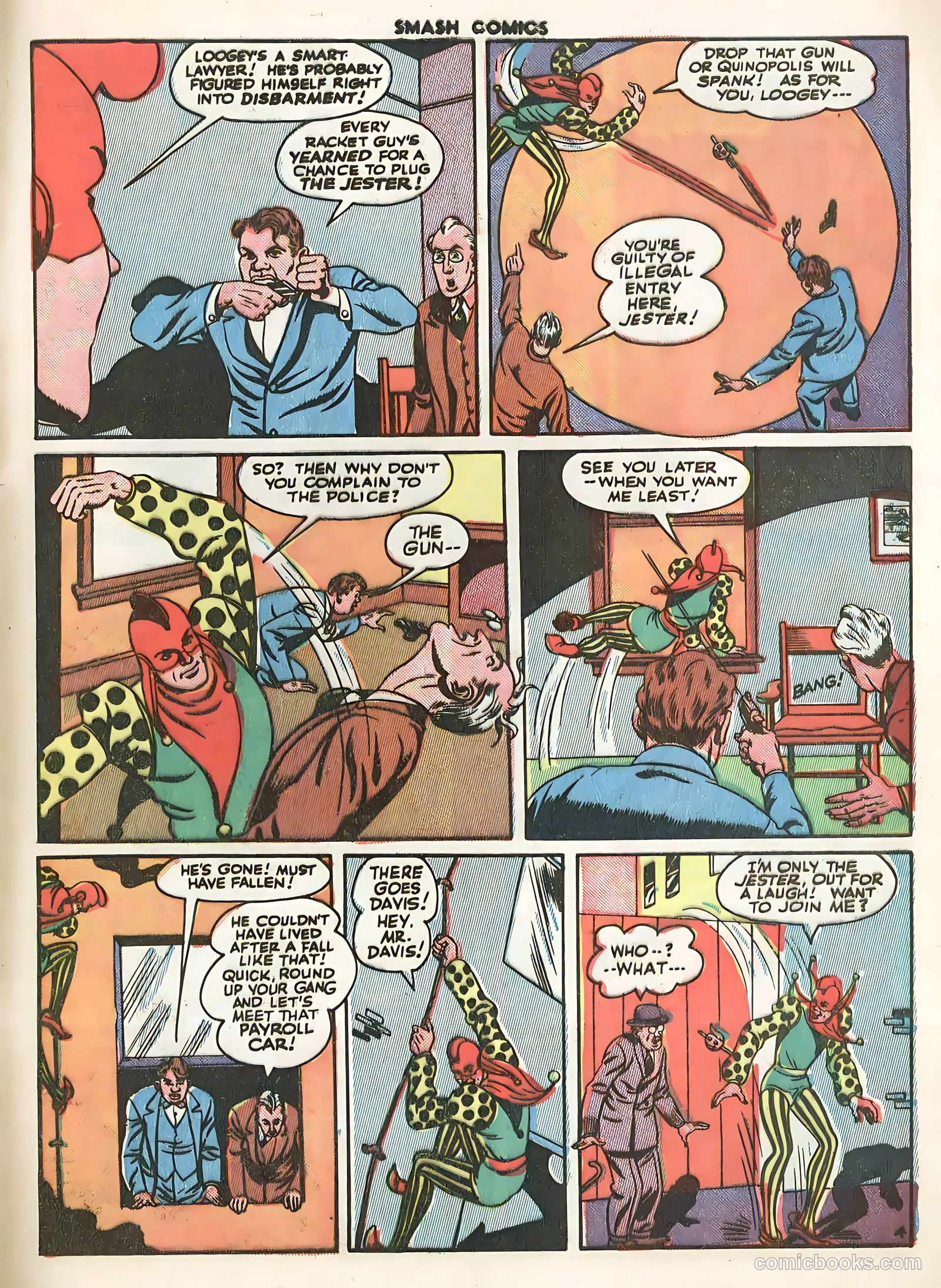 Smash Comics #55 — page 55 of 60