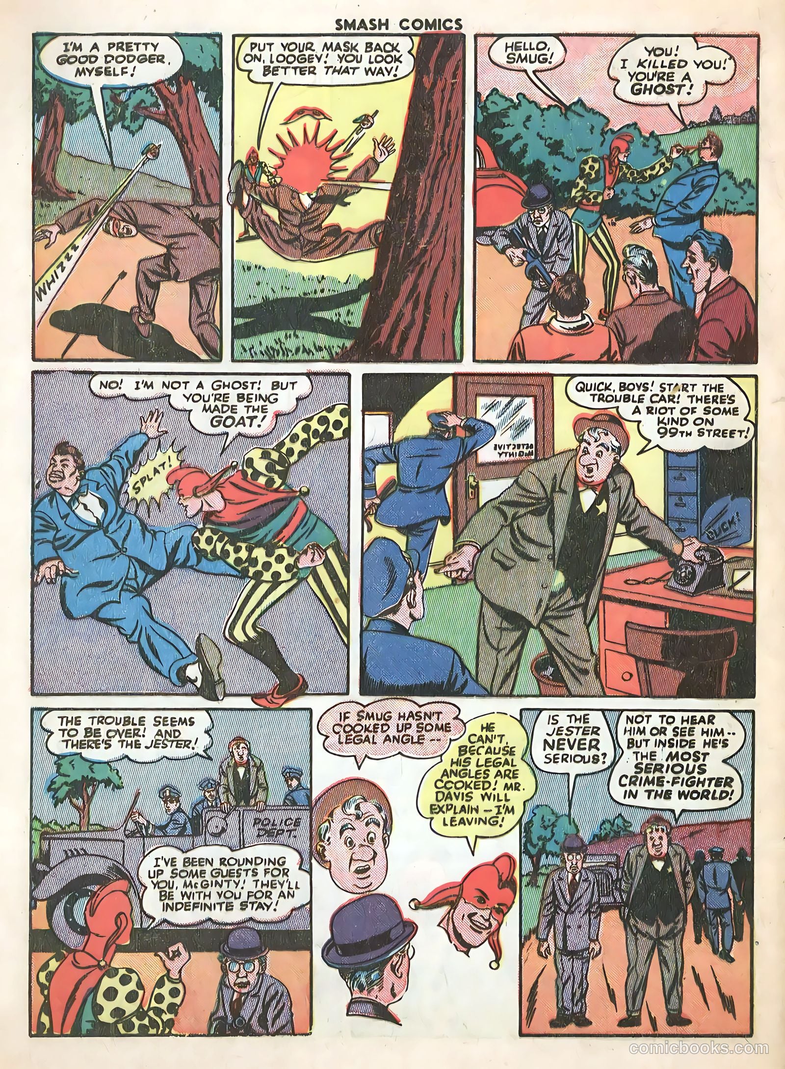 Smash Comics #55 — page 58 of 60