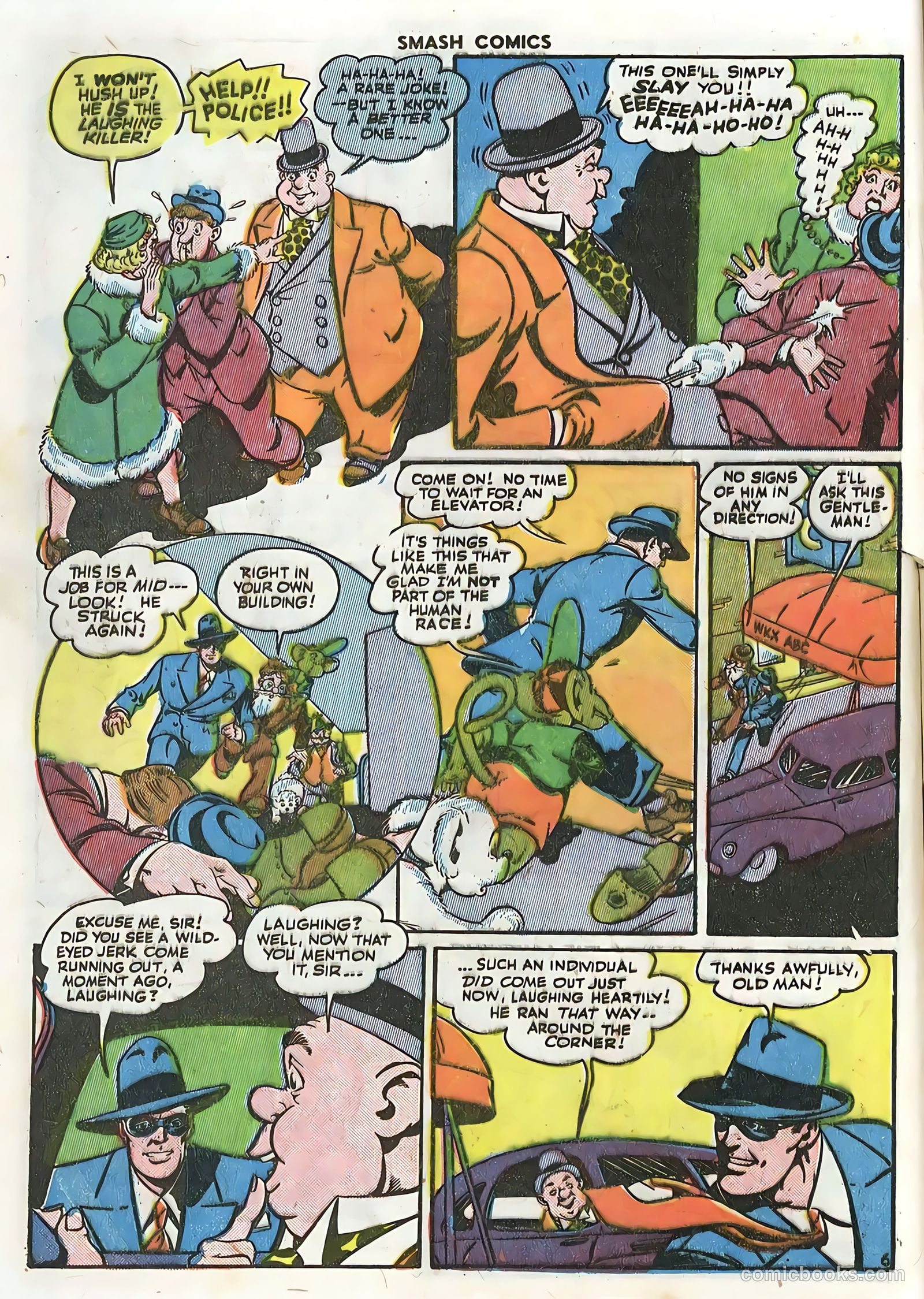 Smash Comics #56 — page 8 of 59