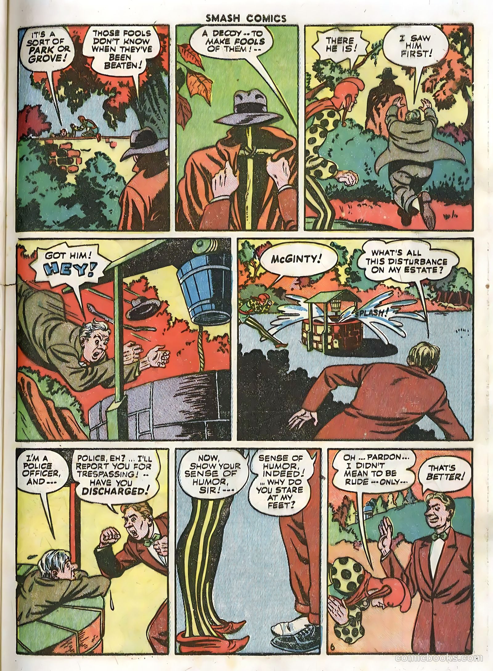 Smash Comics #56 — page 56 of 59