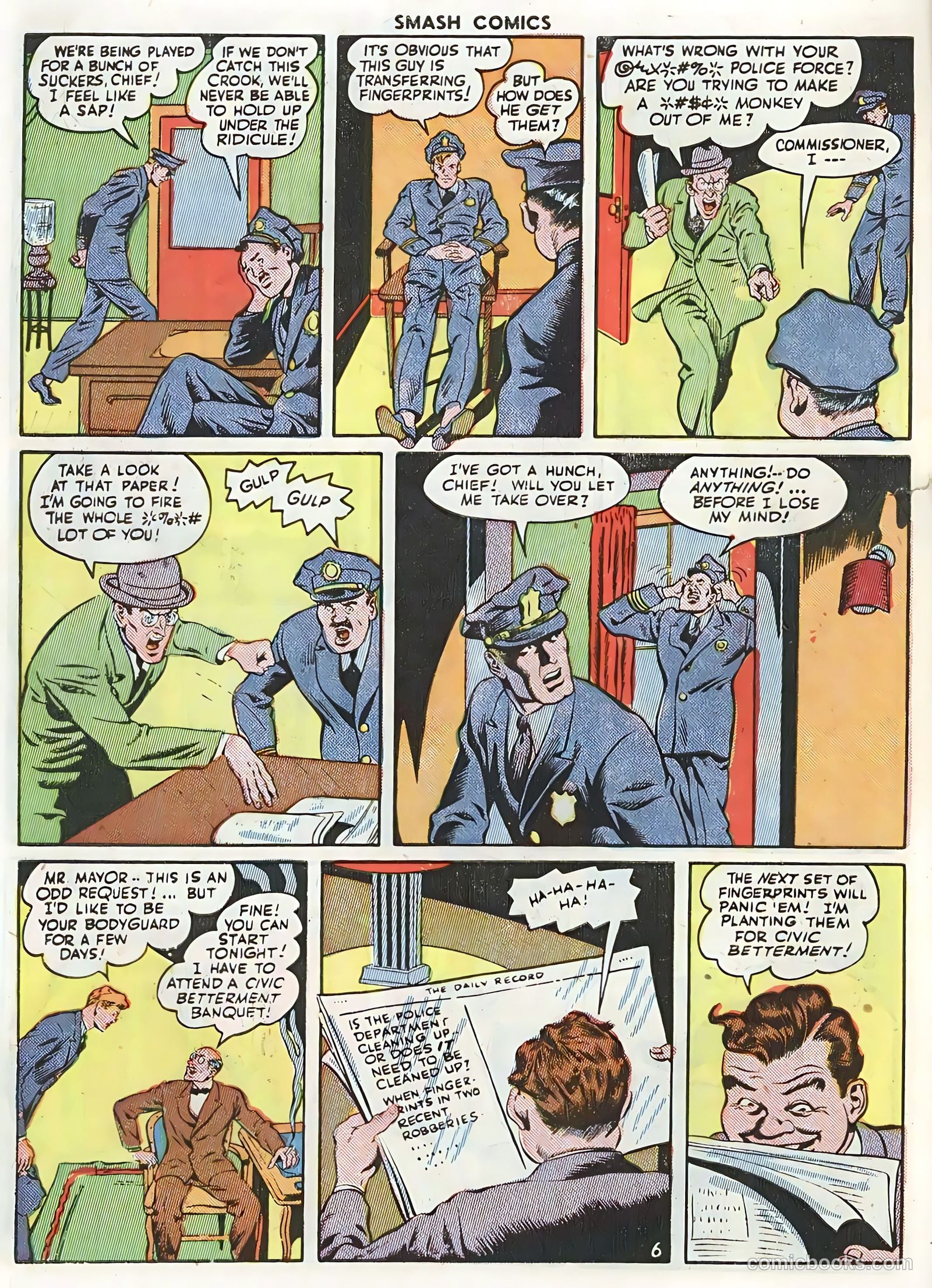 Smash Comics #57 — page 56 of 60
