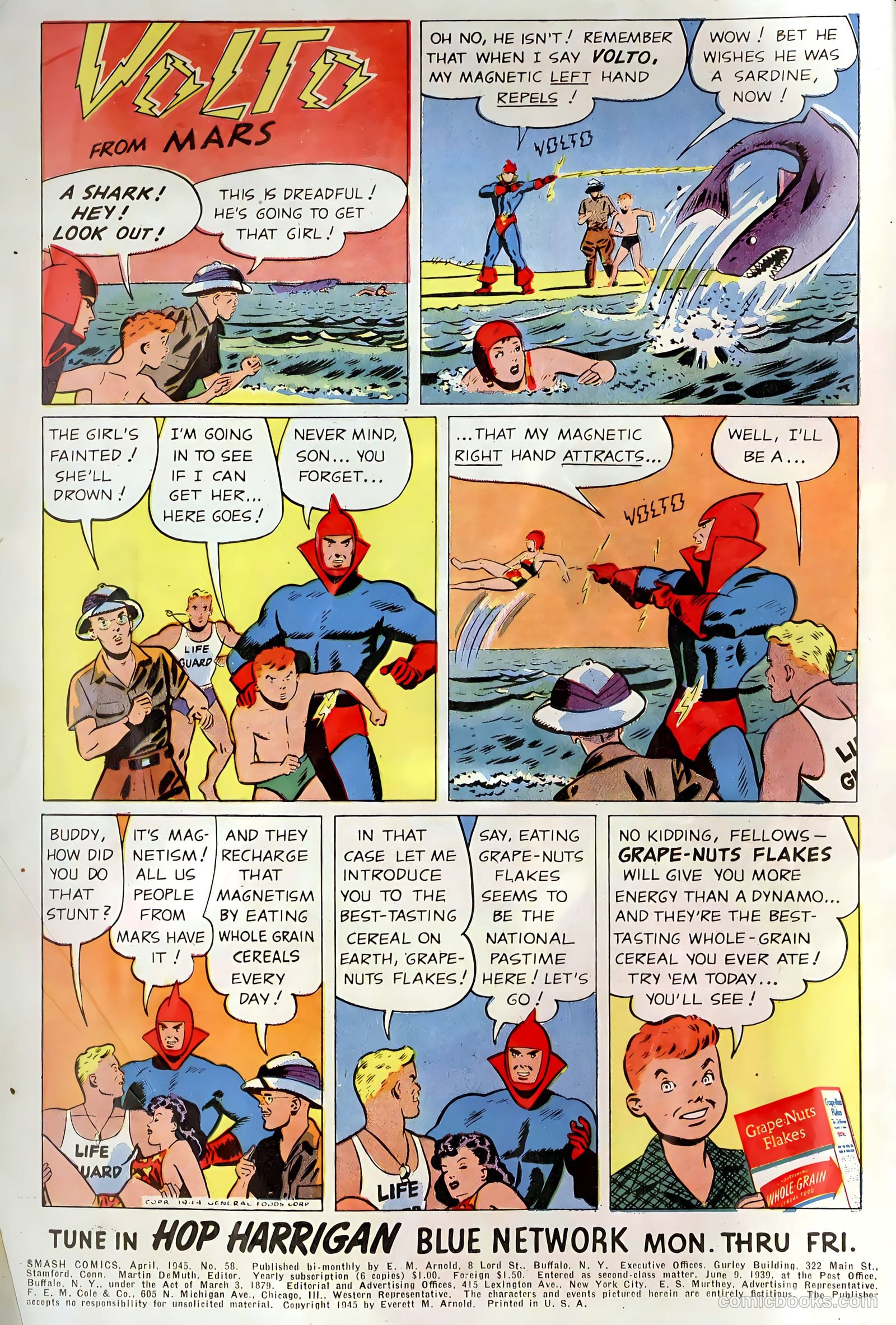 Smash Comics #58 — page 2 of 60