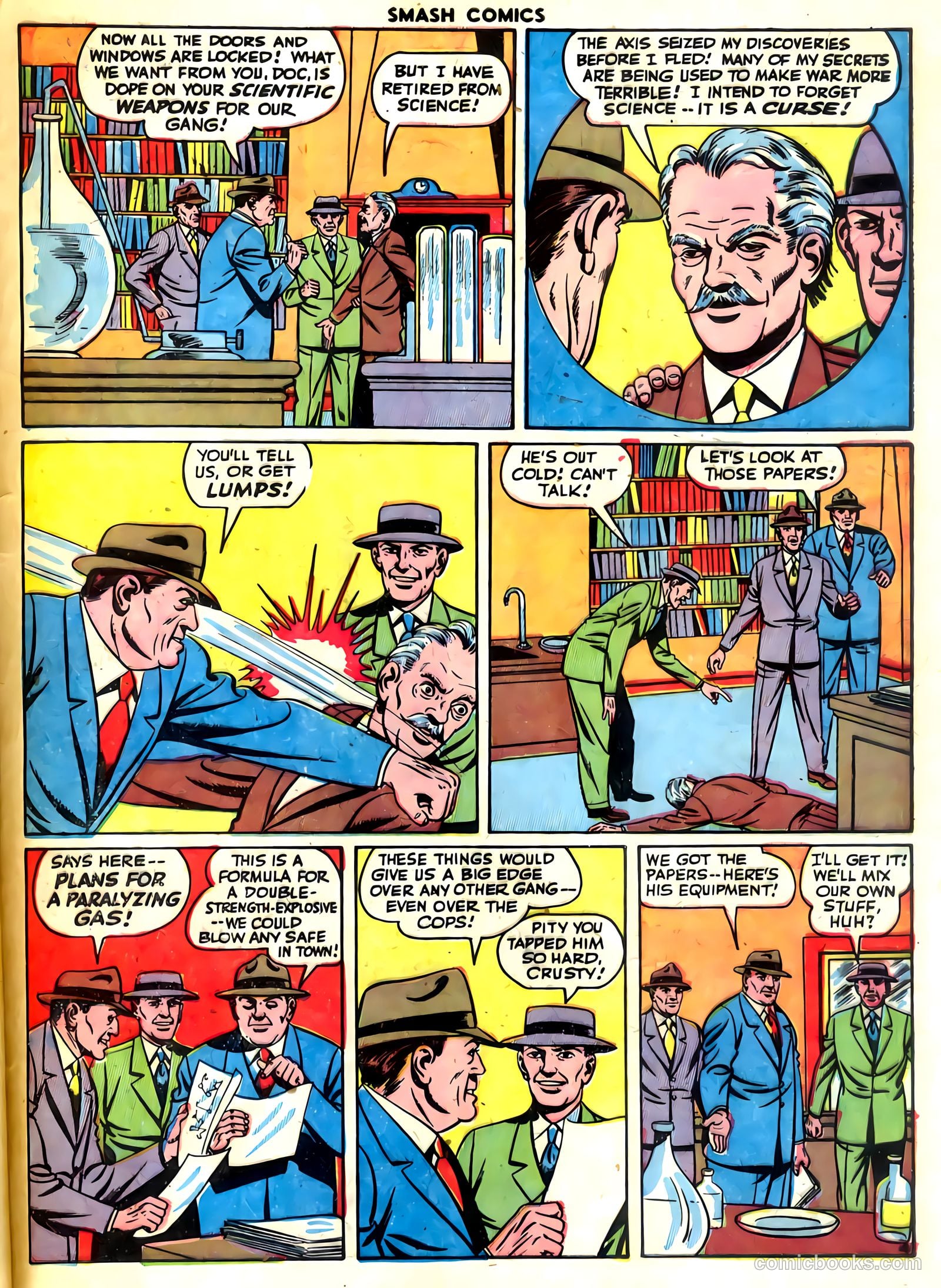 Smash Comics #59 — page 55 of 60