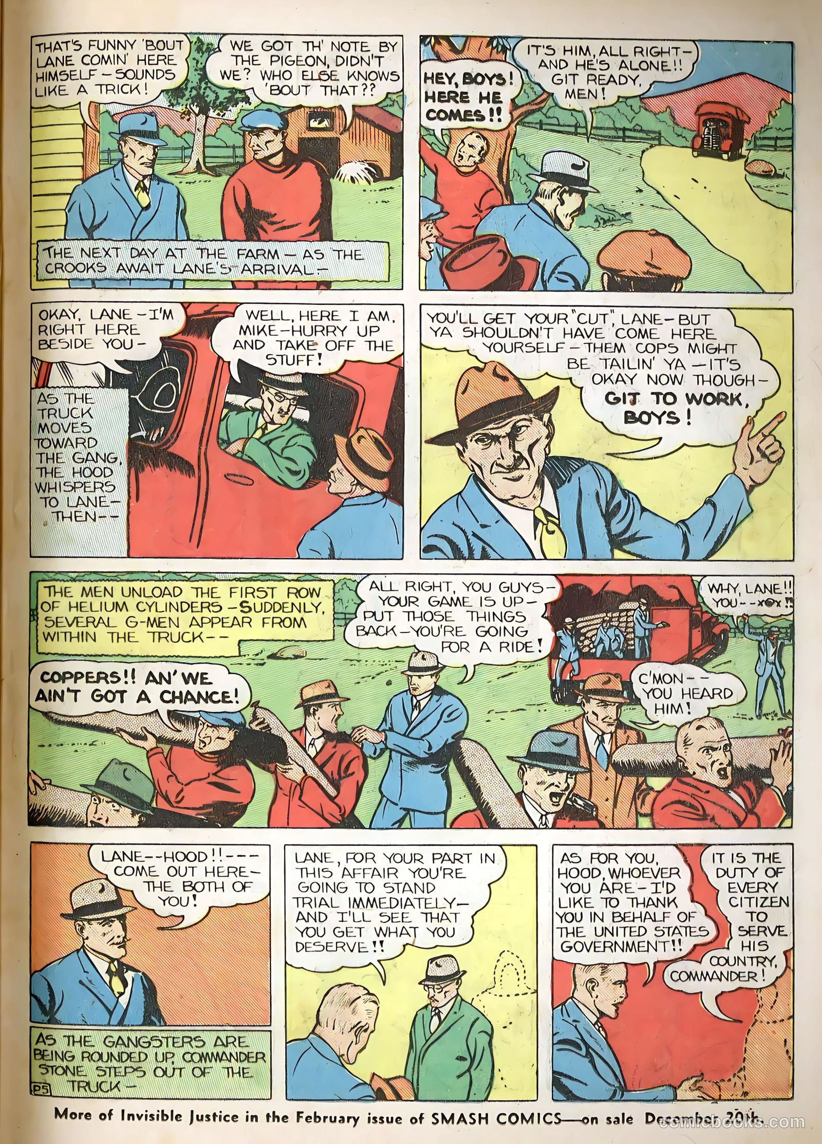 Smash Comics #6 — page 58 of 69