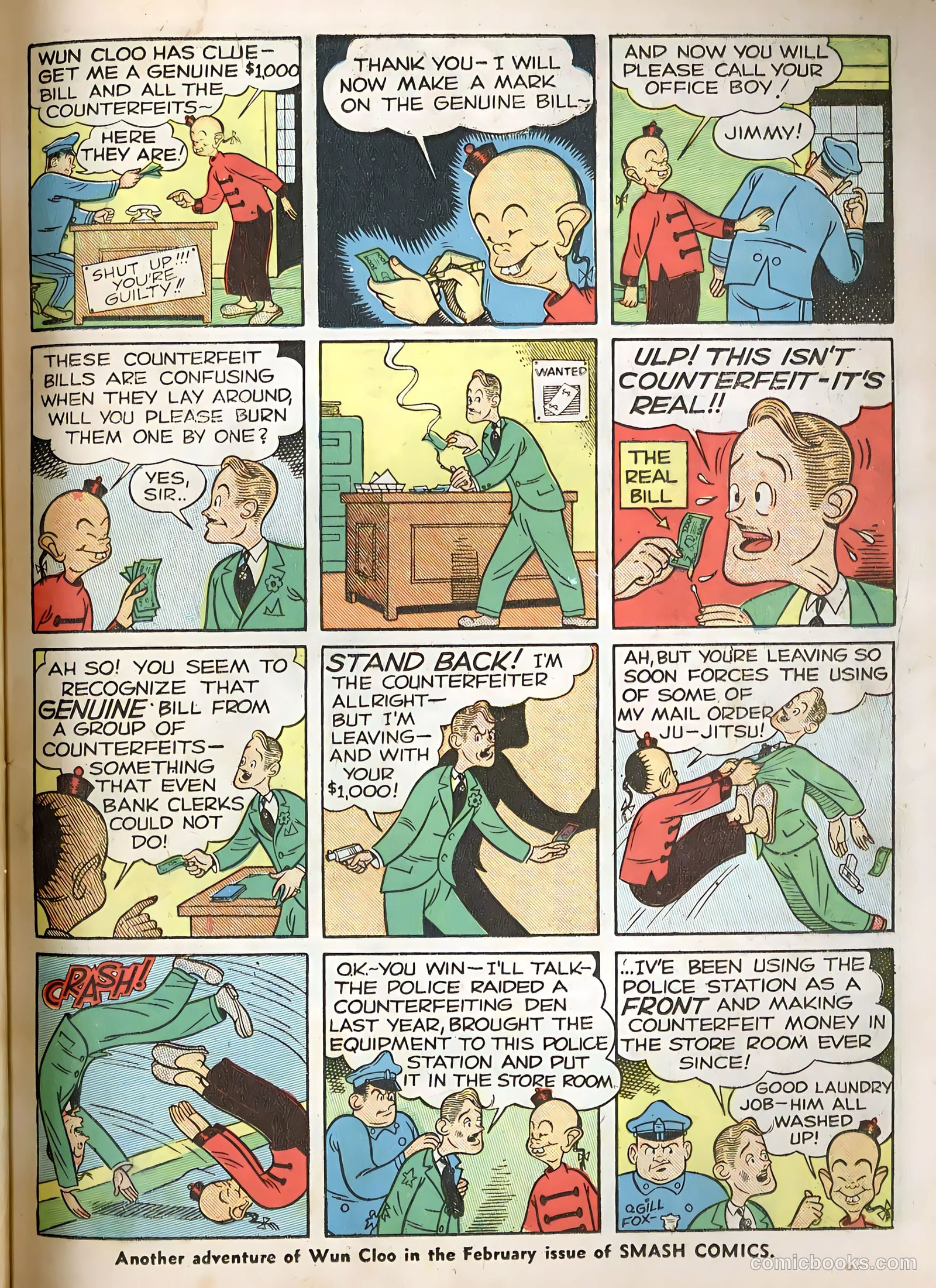 Smash Comics #6 — page 60 of 69