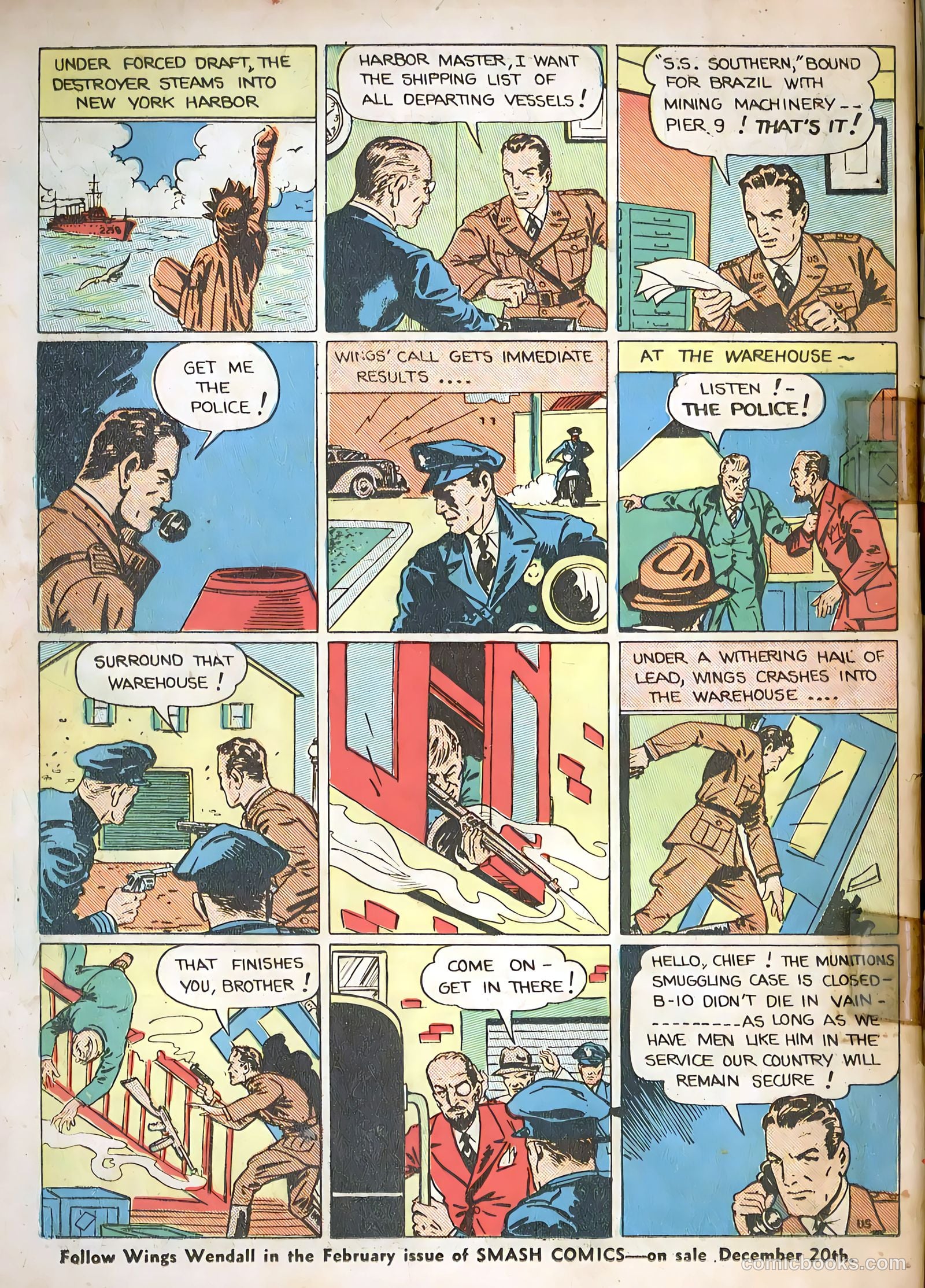 Smash Comics #6 — page 67 of 69