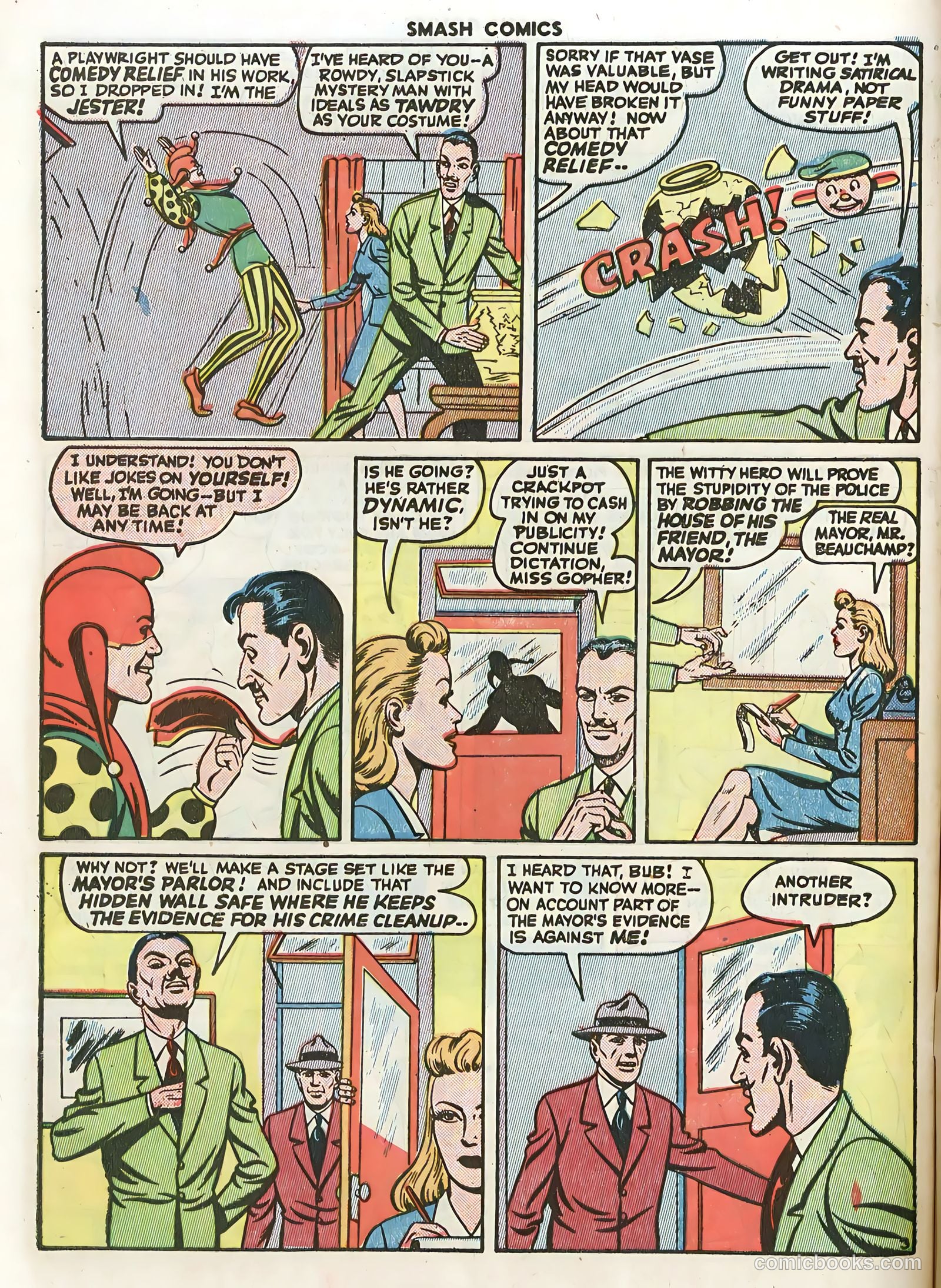 Smash Comics #60 — page 54 of 60