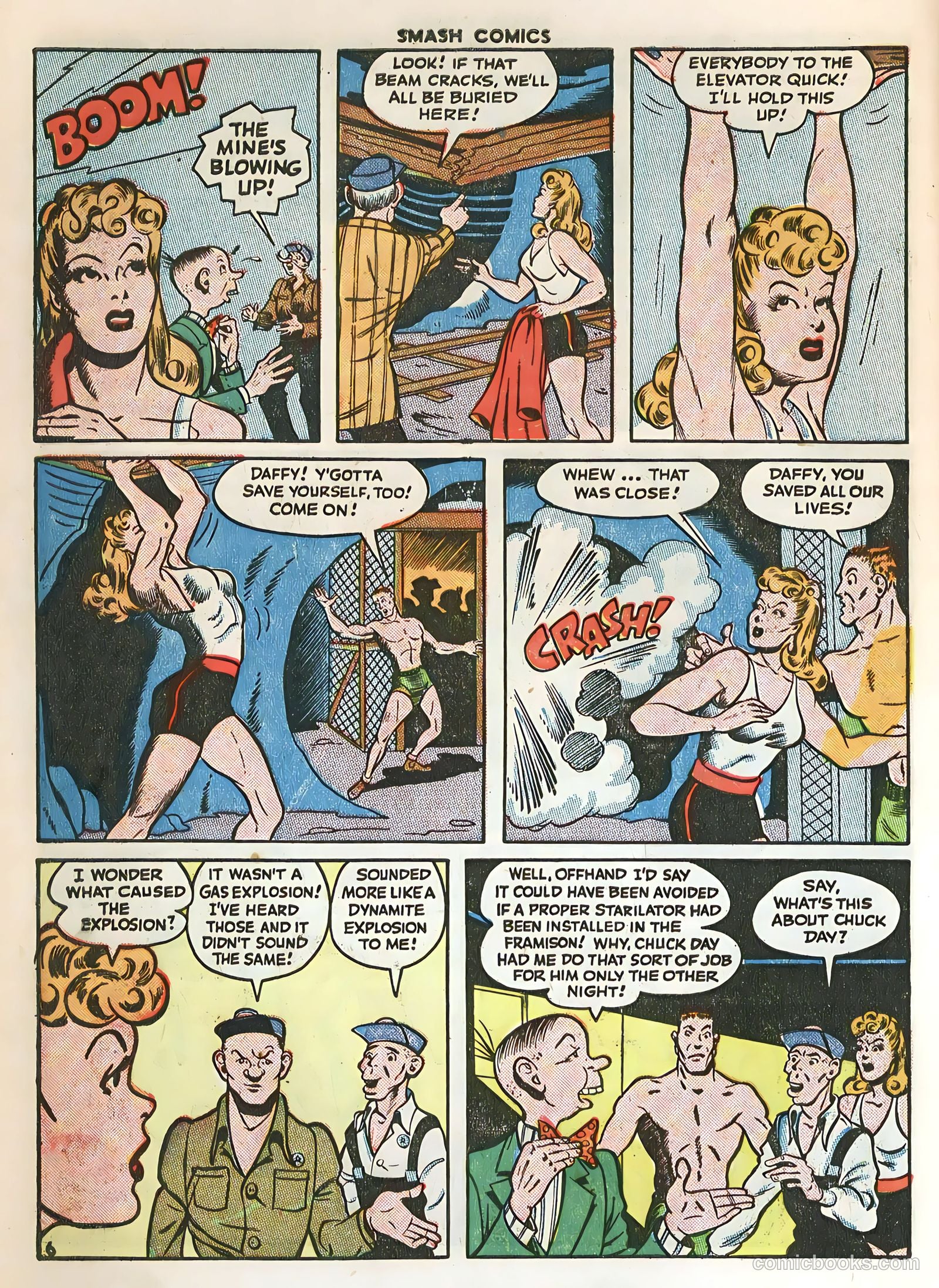 Smash Comics #61 — page 50 of 60