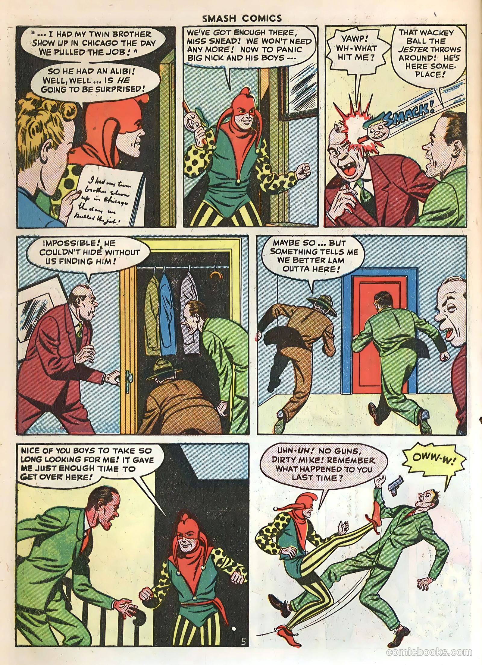 Smash Comics #61 — page 56 of 60