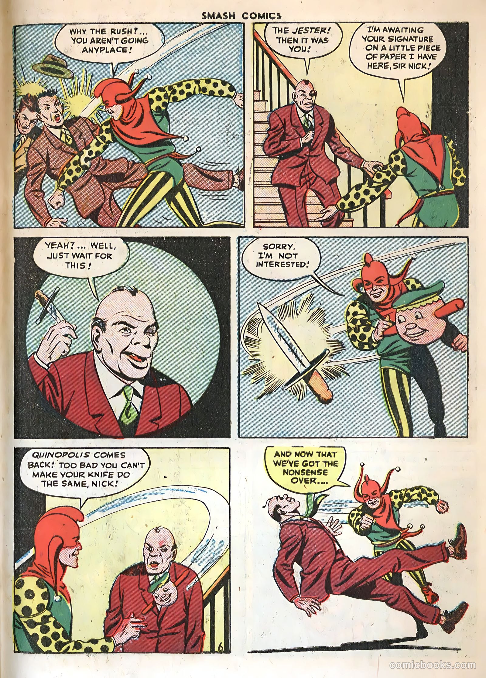 Smash Comics #61 — page 57 of 60