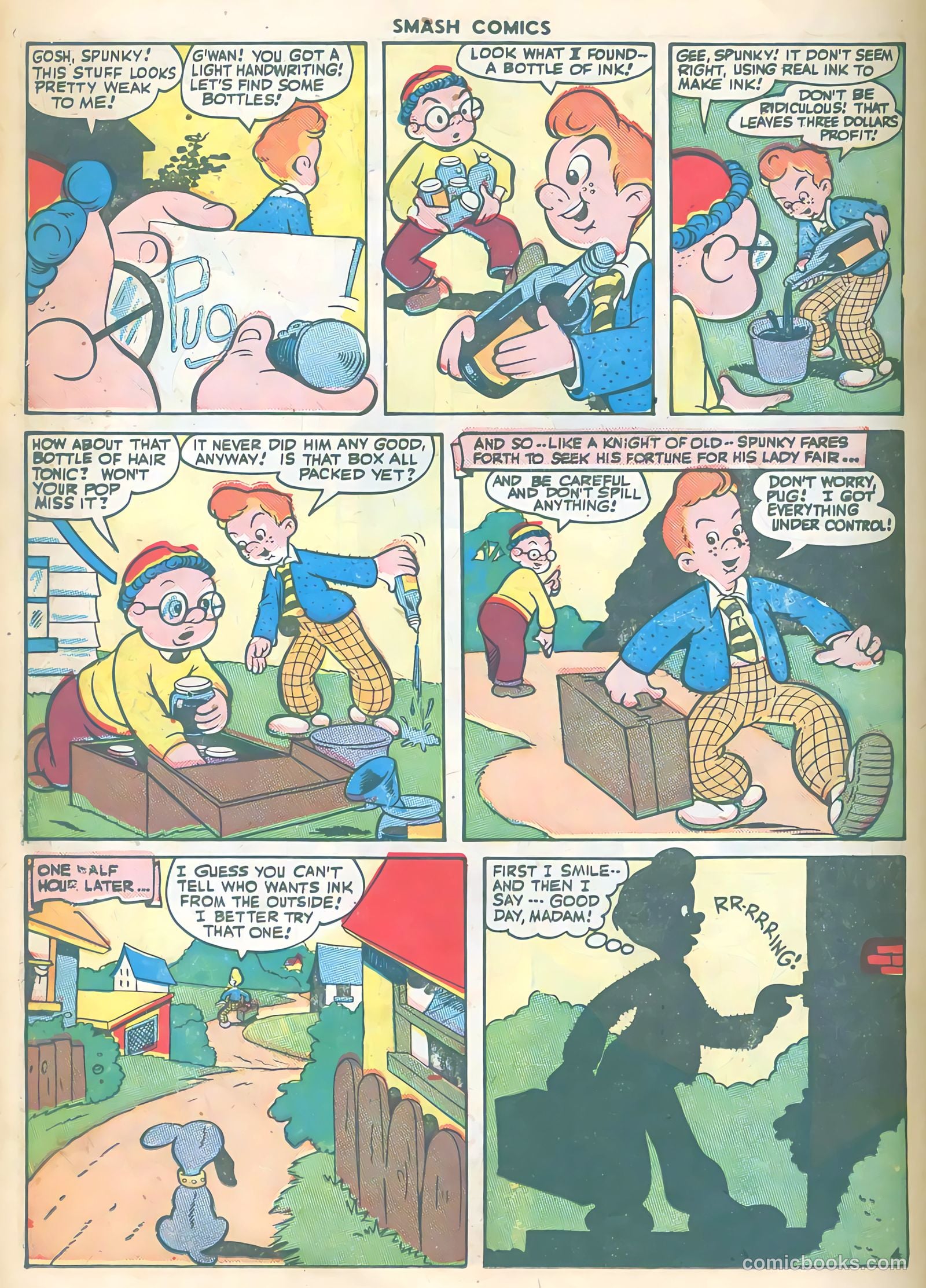 Smash Comics #62 — page 38 of 60