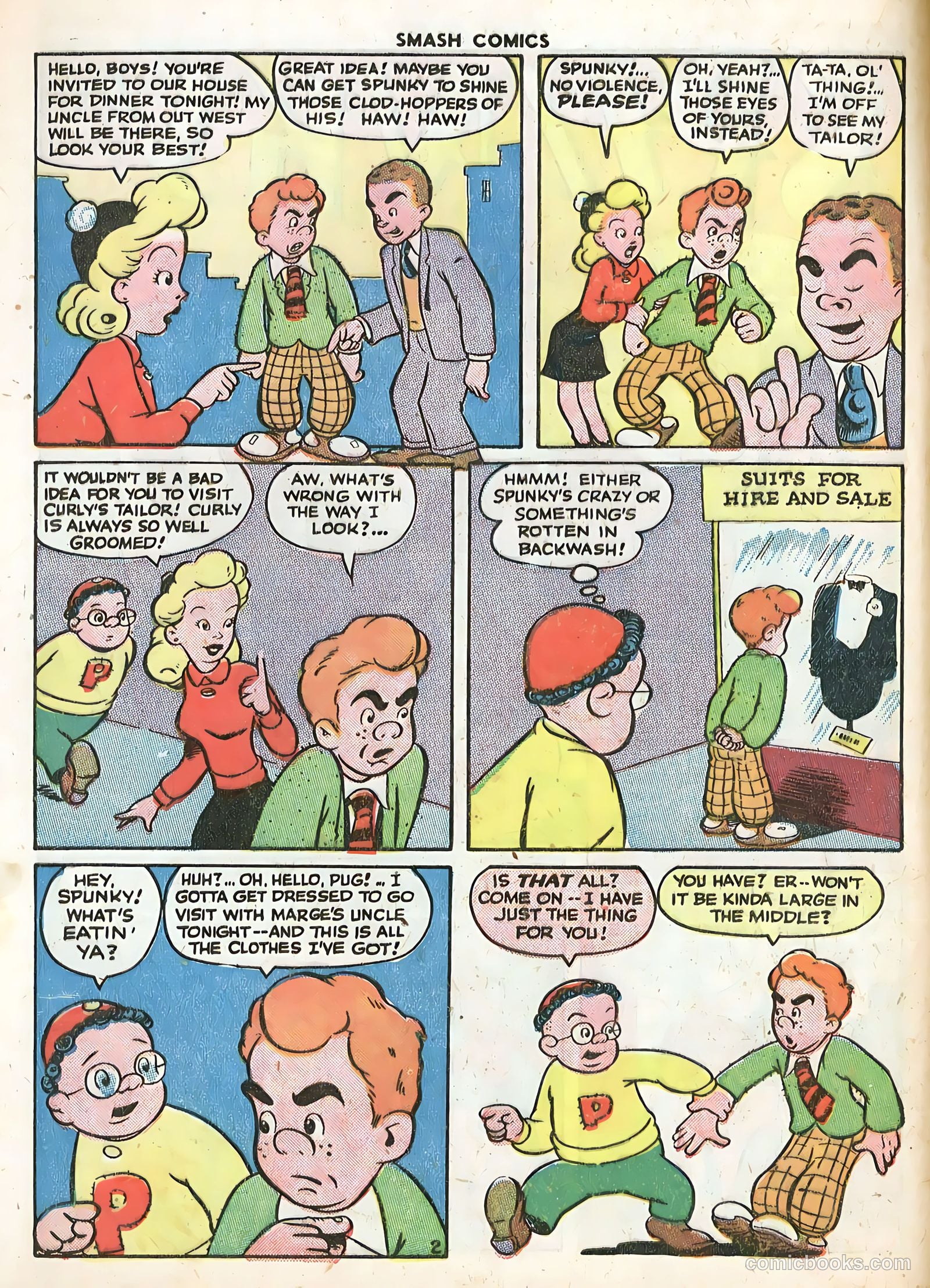 Smash Comics #63 — page 16 of 60