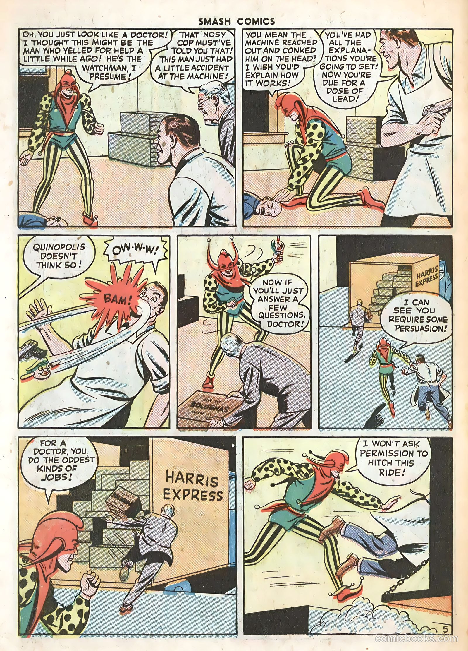 Smash Comics #63 — page 56 of 60