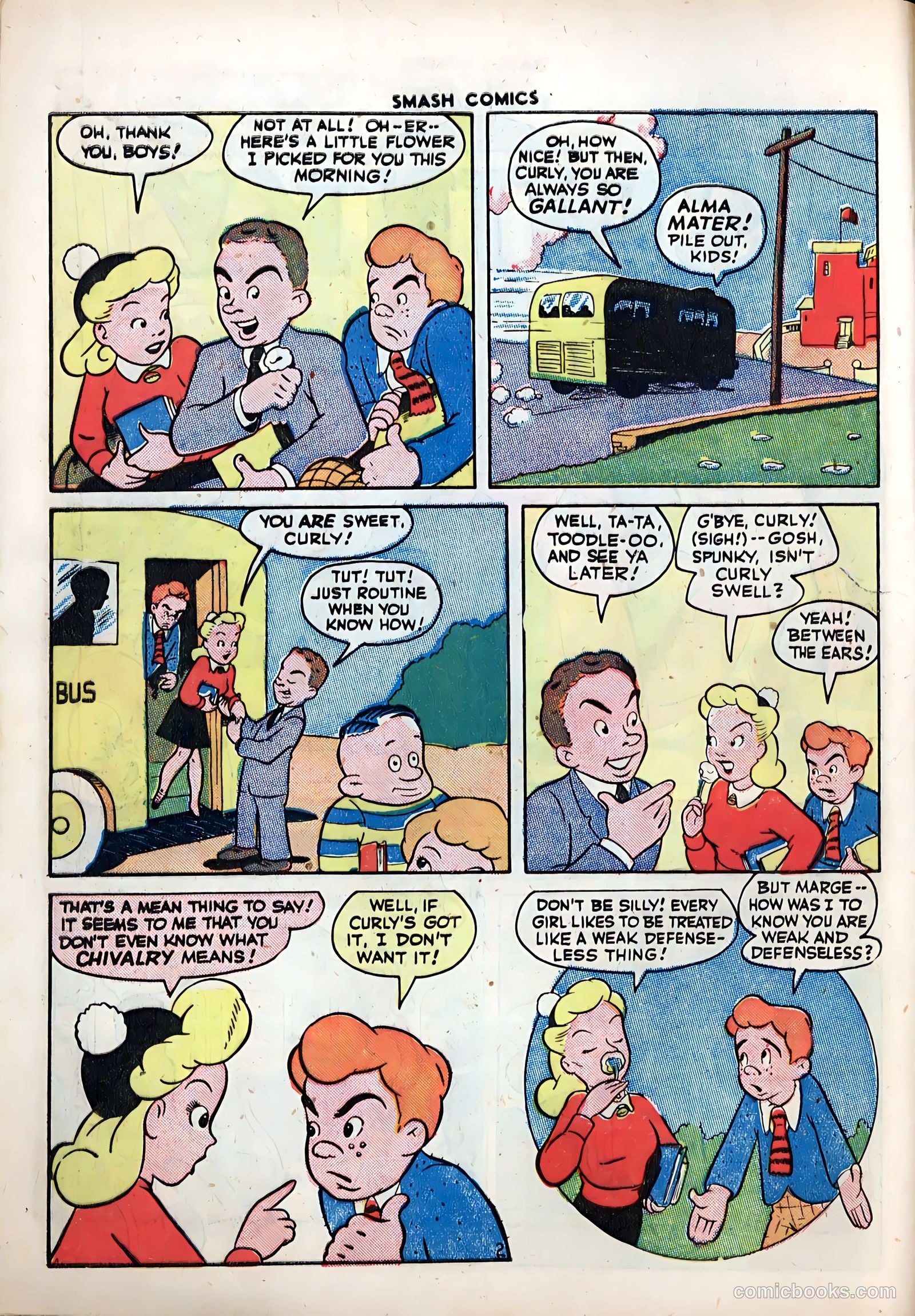 Smash Comics #65 — page 16 of 60