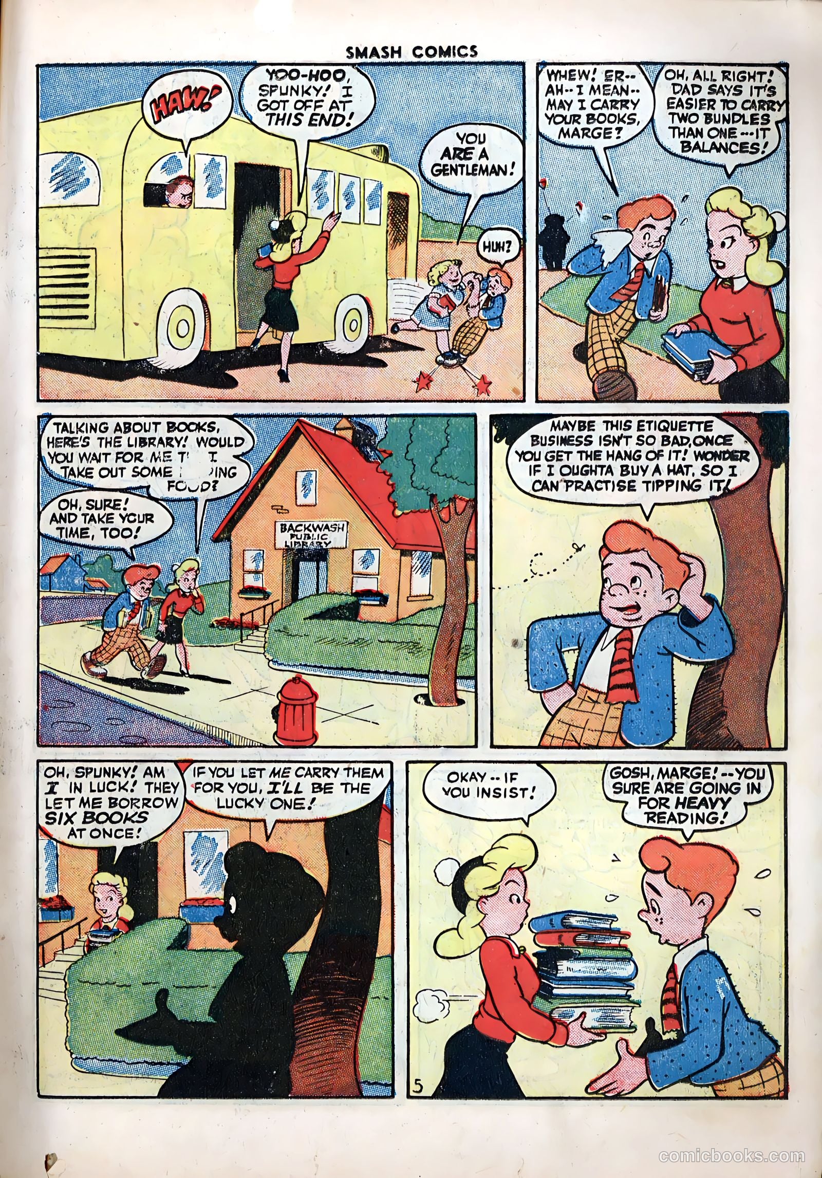 Smash Comics #65 — page 19 of 60