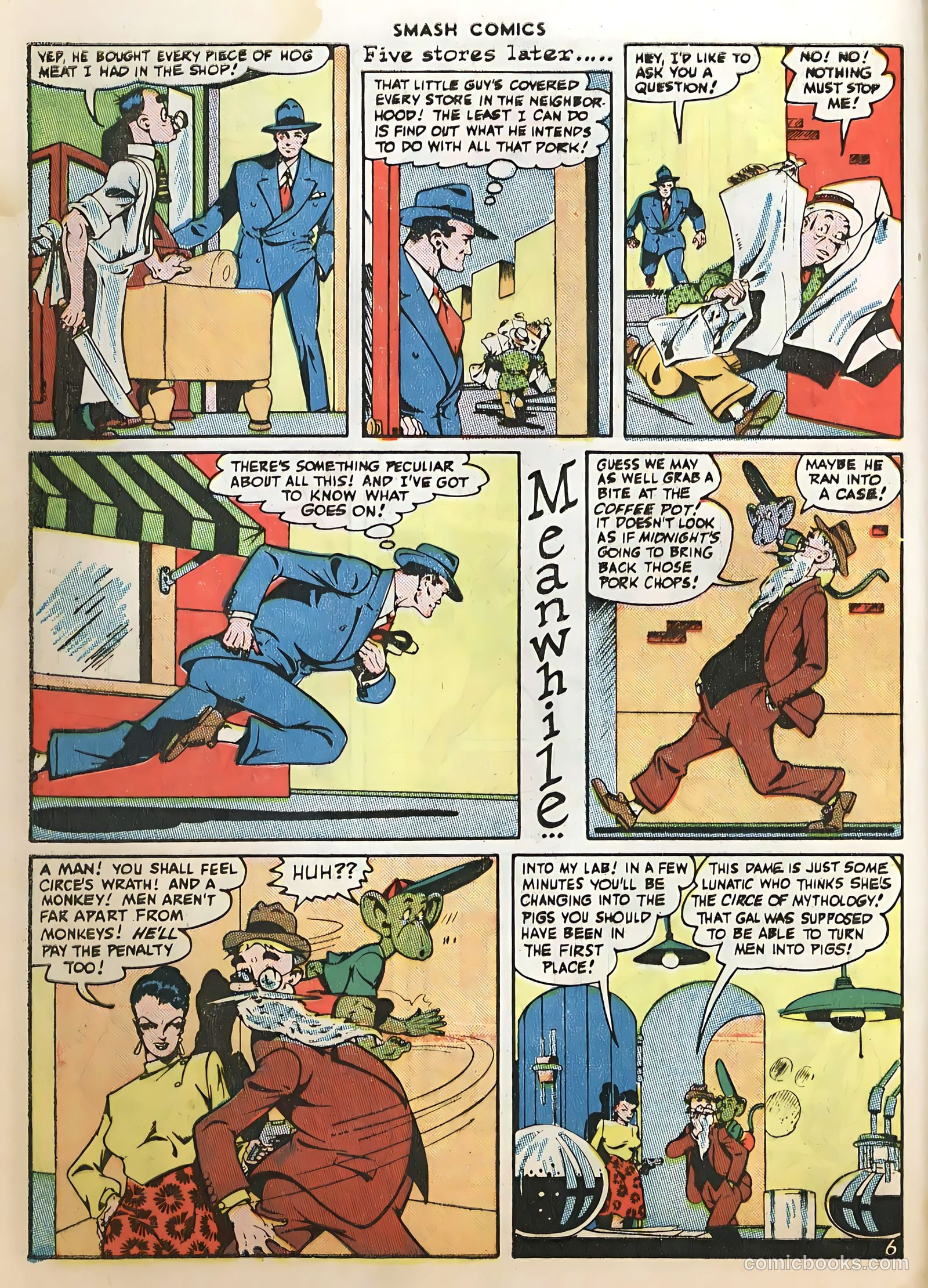 Smash Comics #66 — page 8 of 60