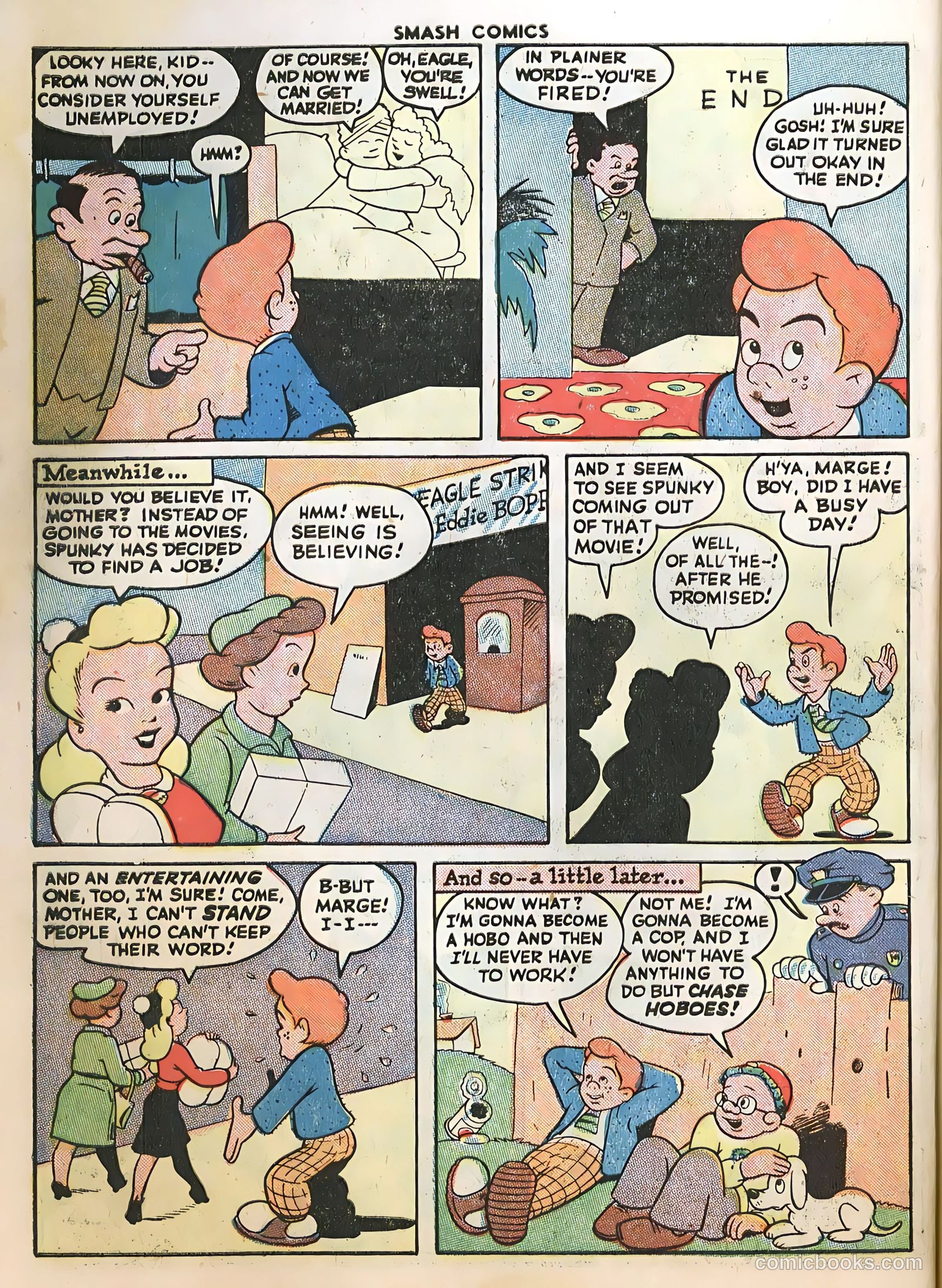 Smash Comics #66 — page 50 of 60