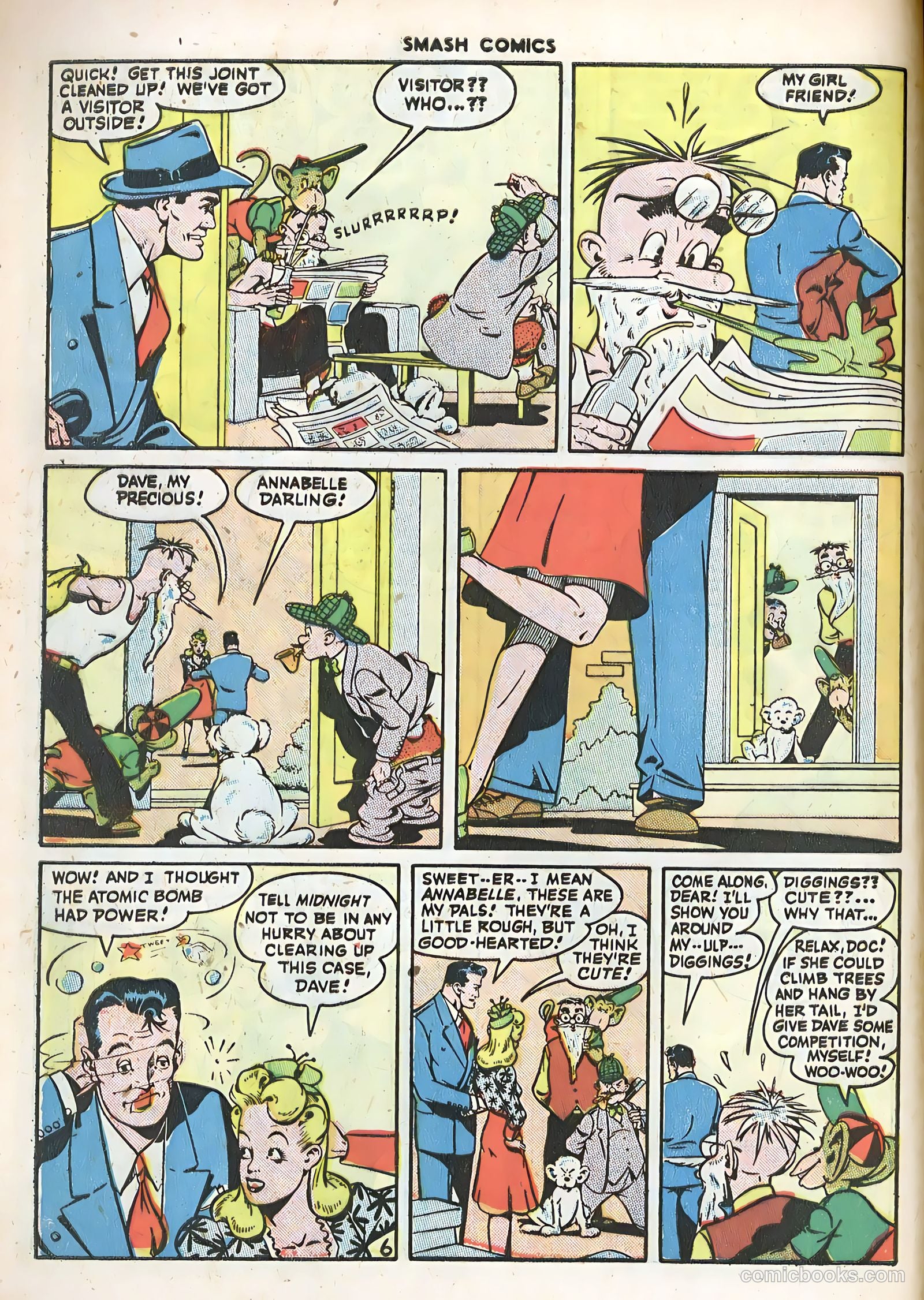 Smash Comics #67 — page 8 of 60