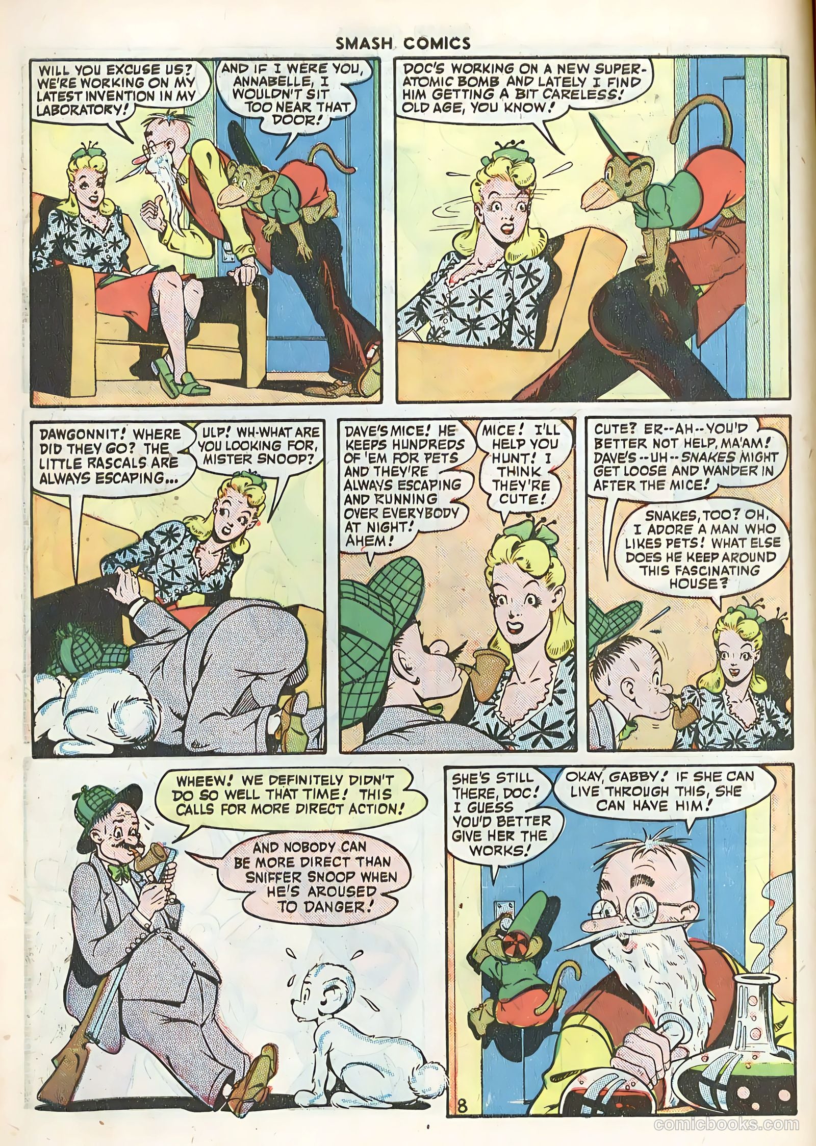 Smash Comics #67 — page 10 of 60