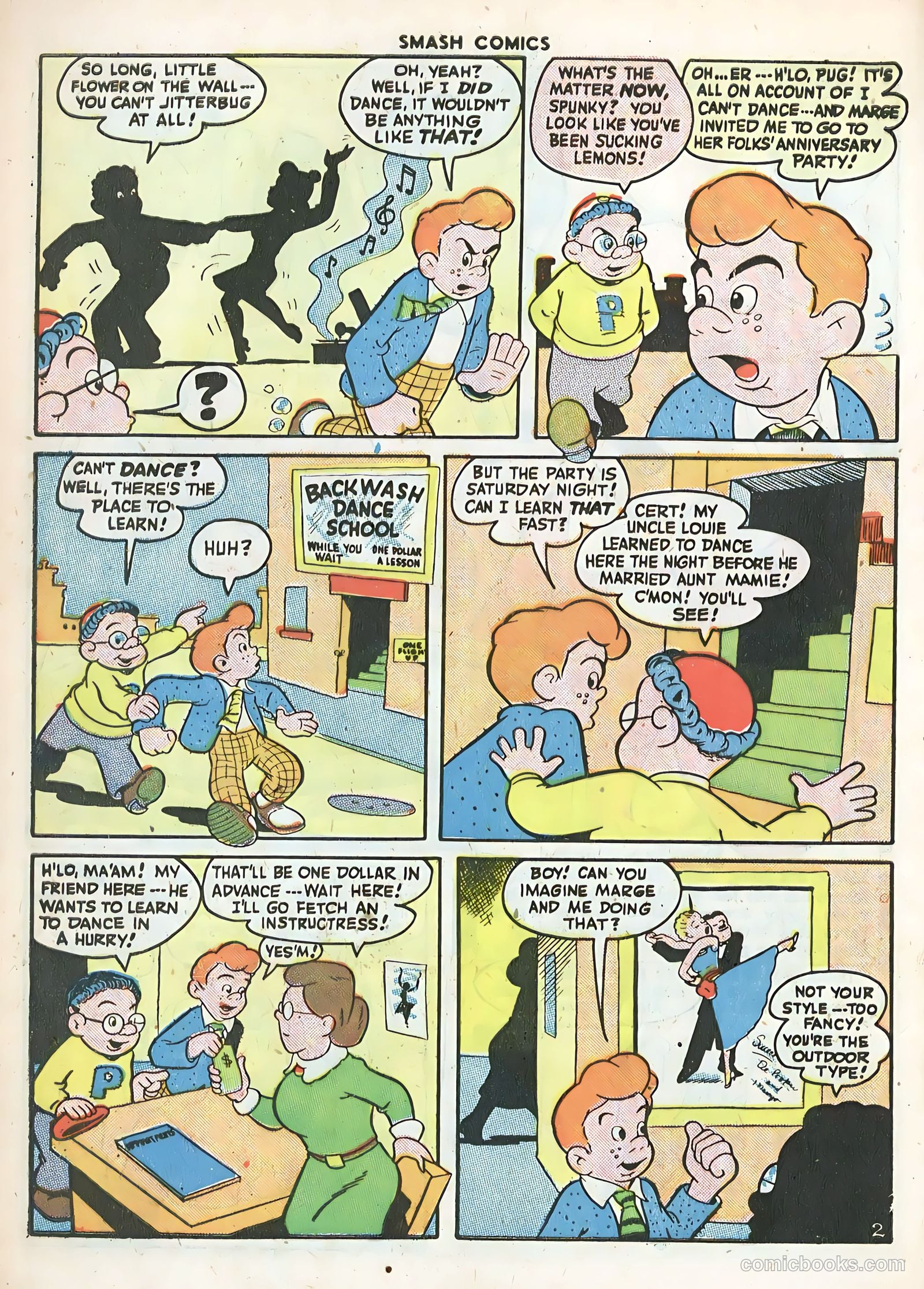 Smash Comics #67 — page 16 of 60